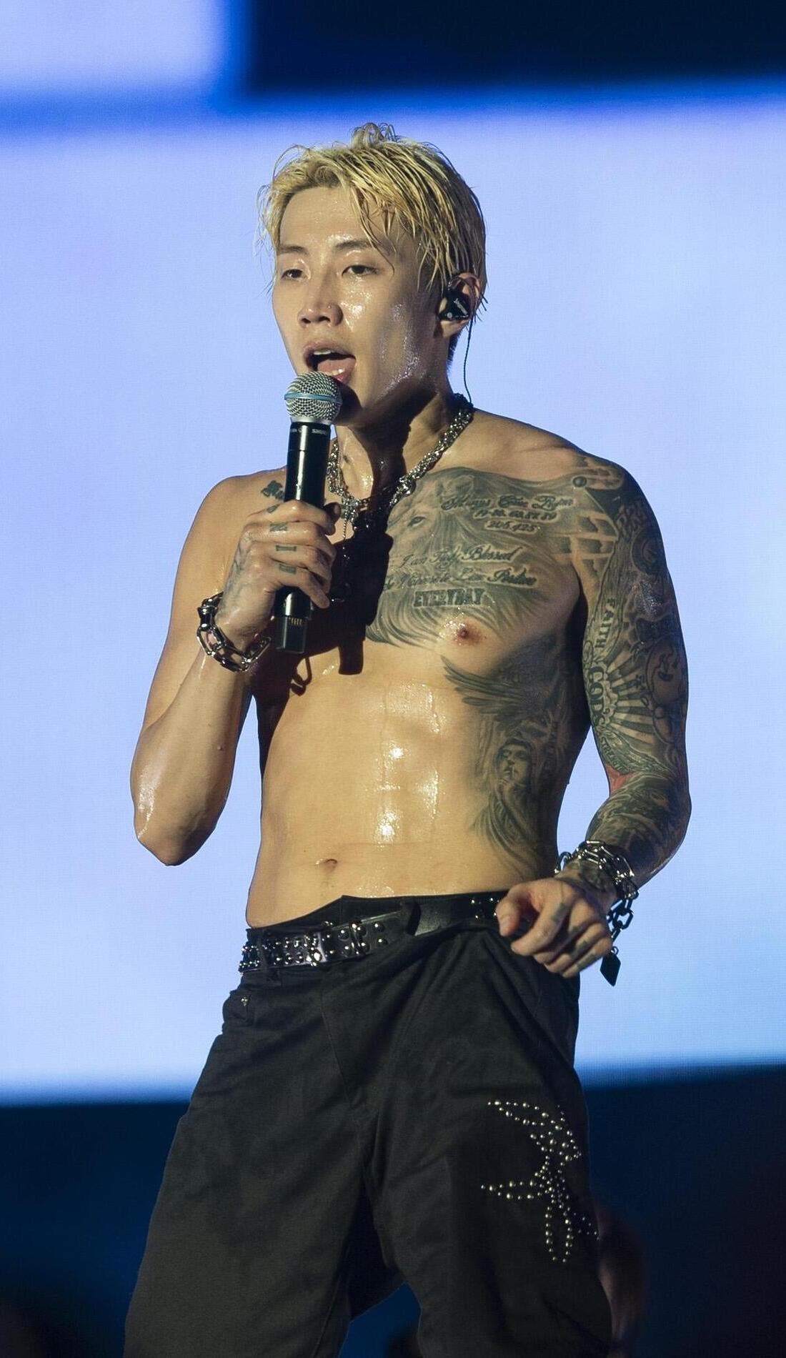 Jay Park promotional image for upcoming events and ticket sales