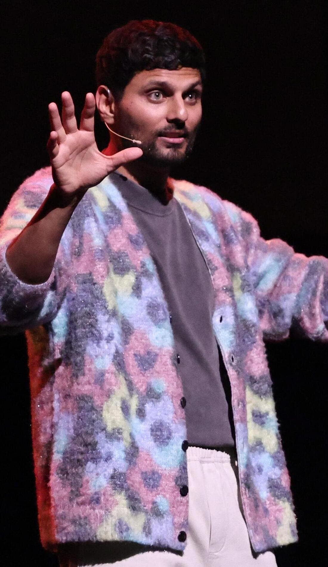 Jay Shetty promotional image for upcoming events and ticket sales