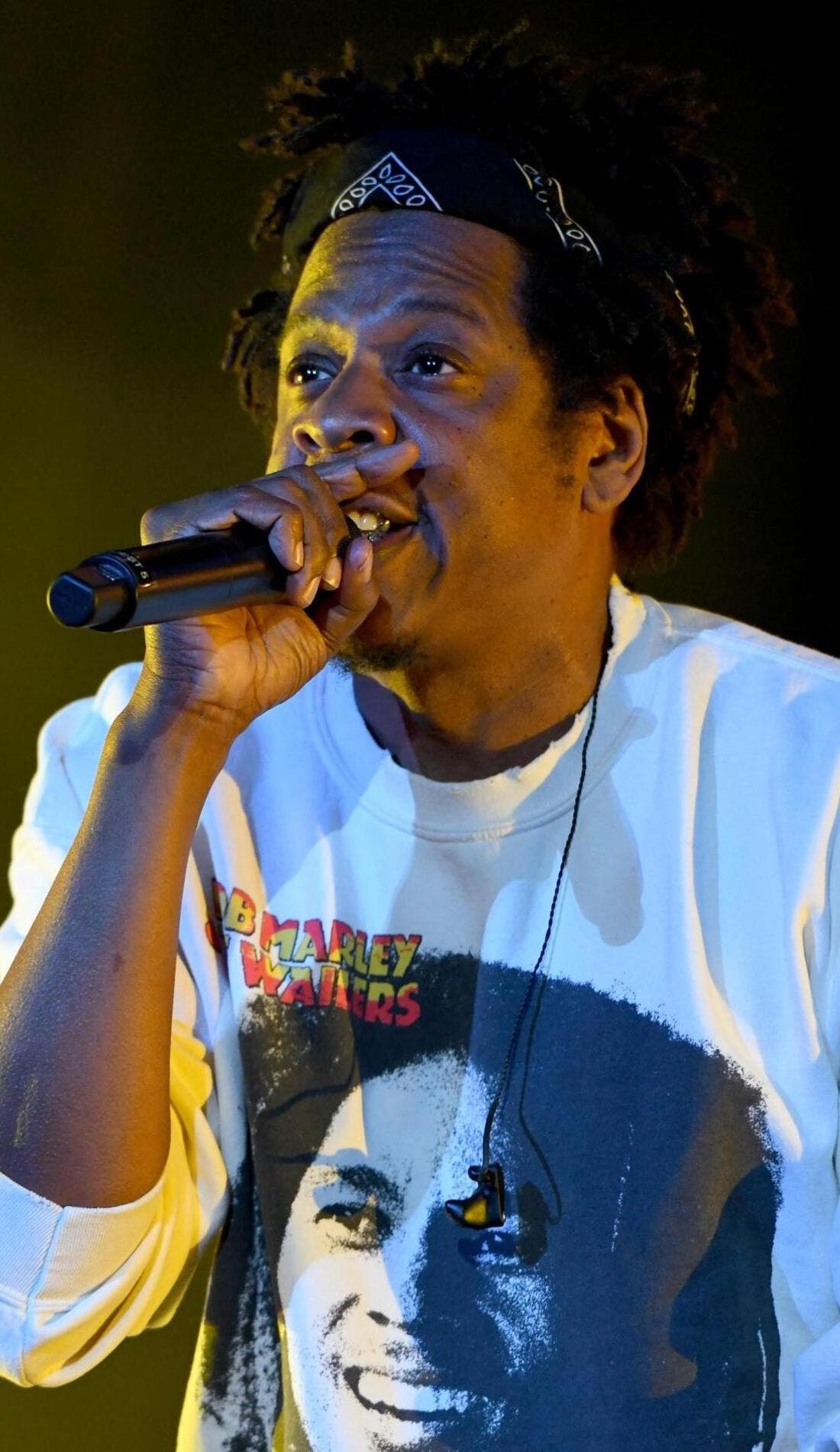 Jay-Z promotional image for upcoming events and ticket sales in Atlanta