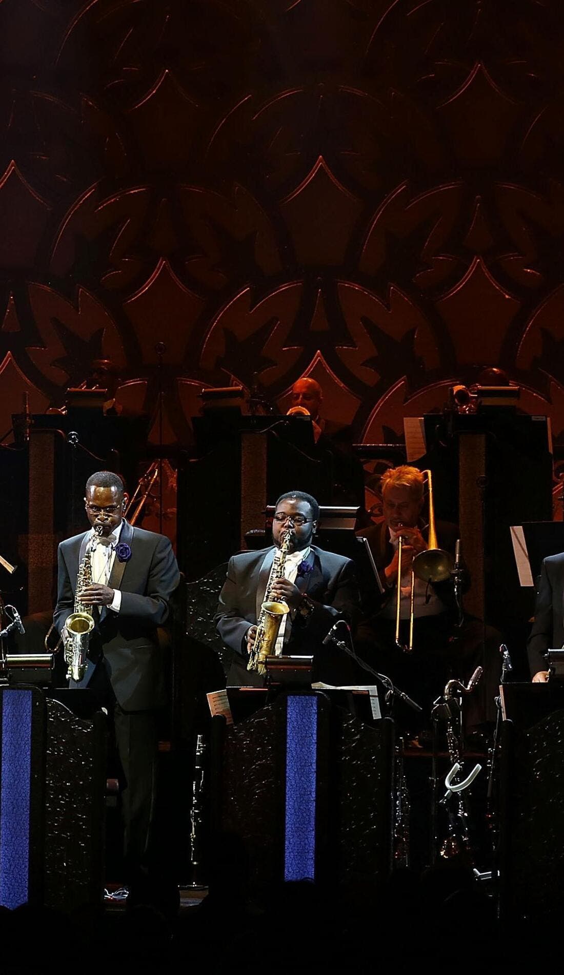 Jazz at Lincoln Center Orchestra promotional image for upcoming events and ticket sales