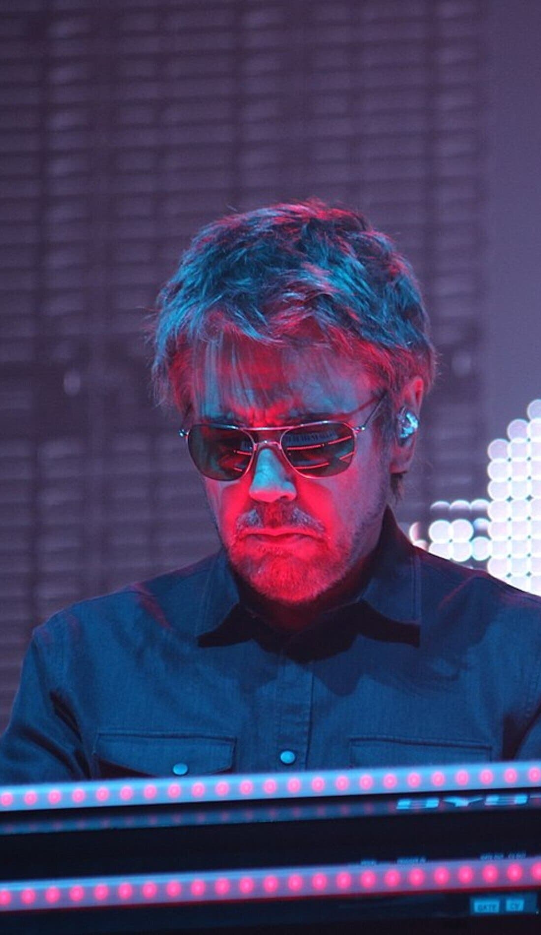 Jean-Michel Jarre promotional image for upcoming events and ticket sales