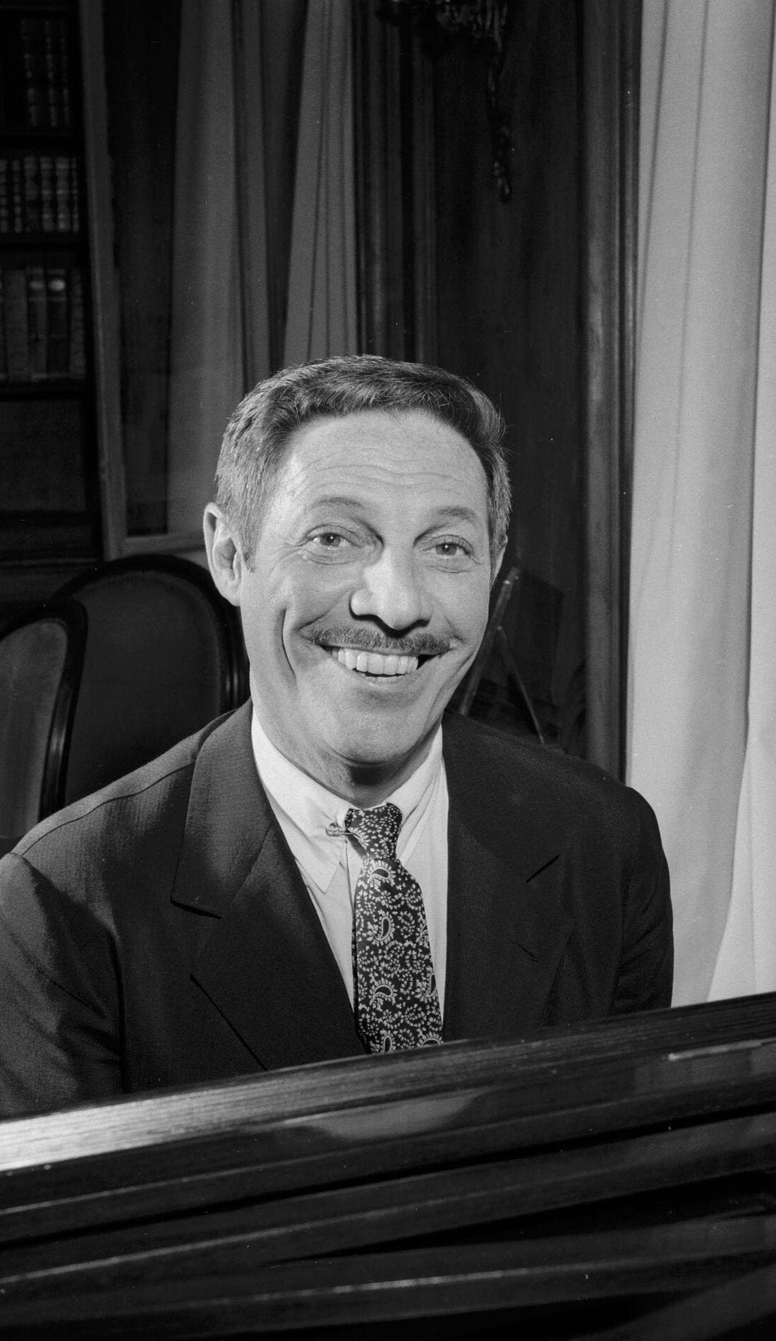 Jean Sablon promotional image for upcoming events and ticket sales