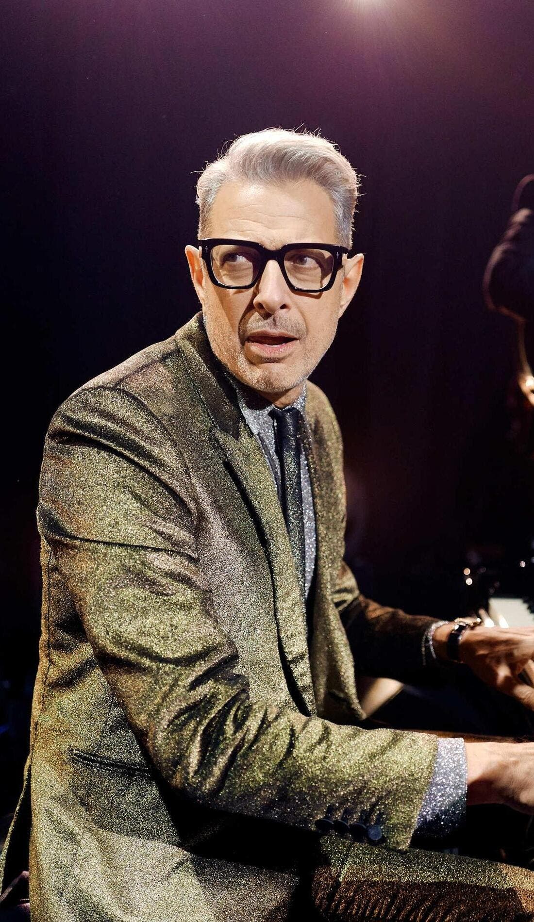 Jeff Goldblum and the Mildred Snitzer Orchestra promotional image for upcoming events and ticket sales