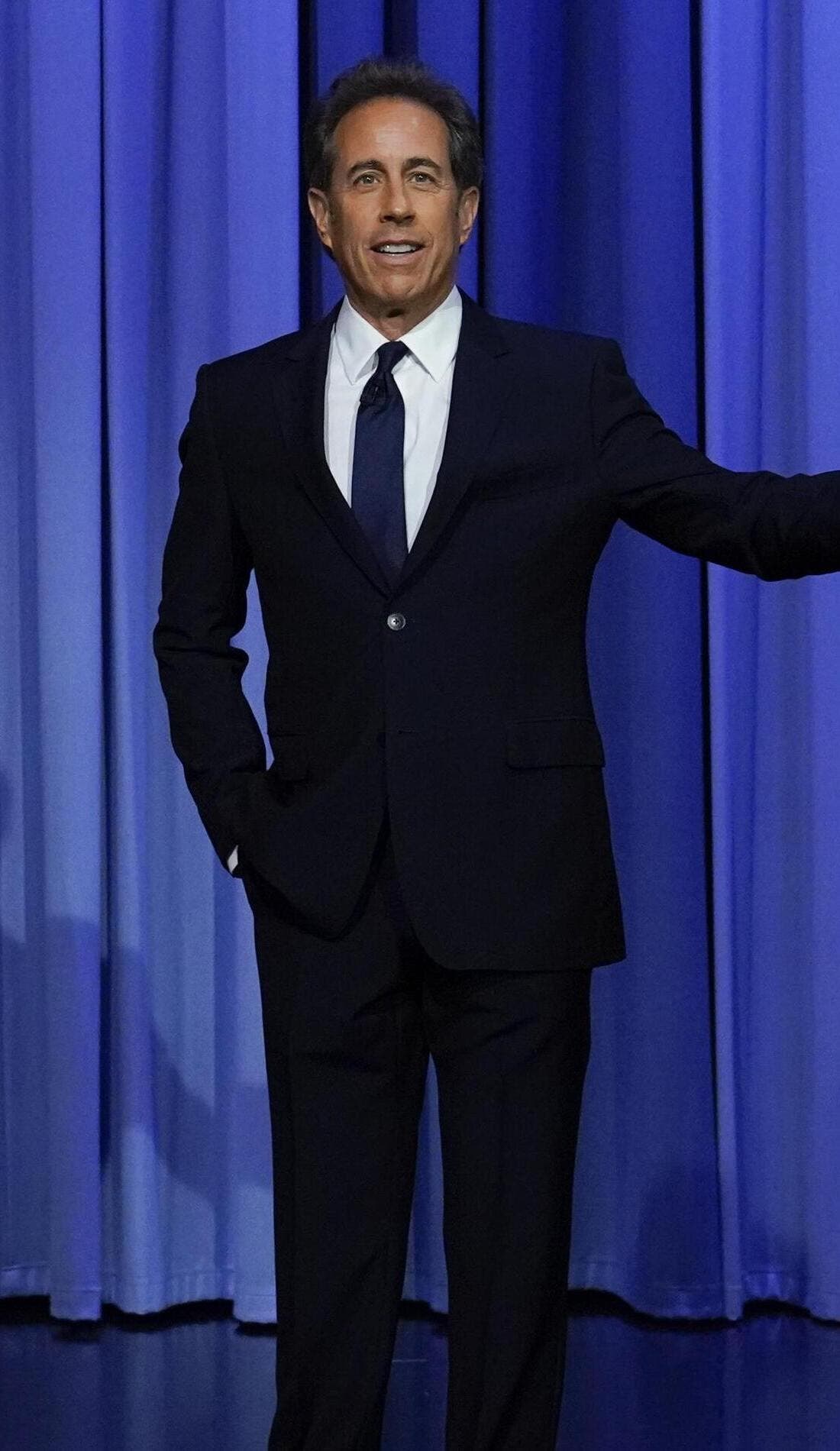 Jerry Seinfeld promotional image for upcoming events and ticket sales in Orlando