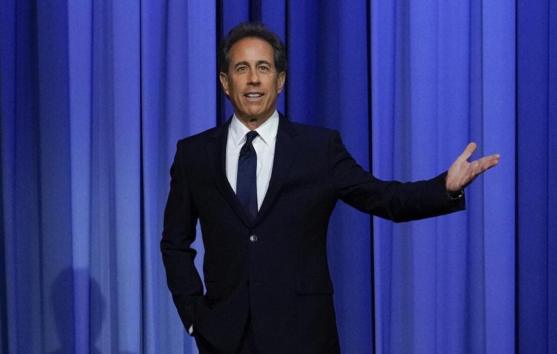 Promotional image for Jerry Seinfeld tickets