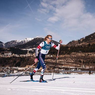 Promotional image of Jessie Diggins