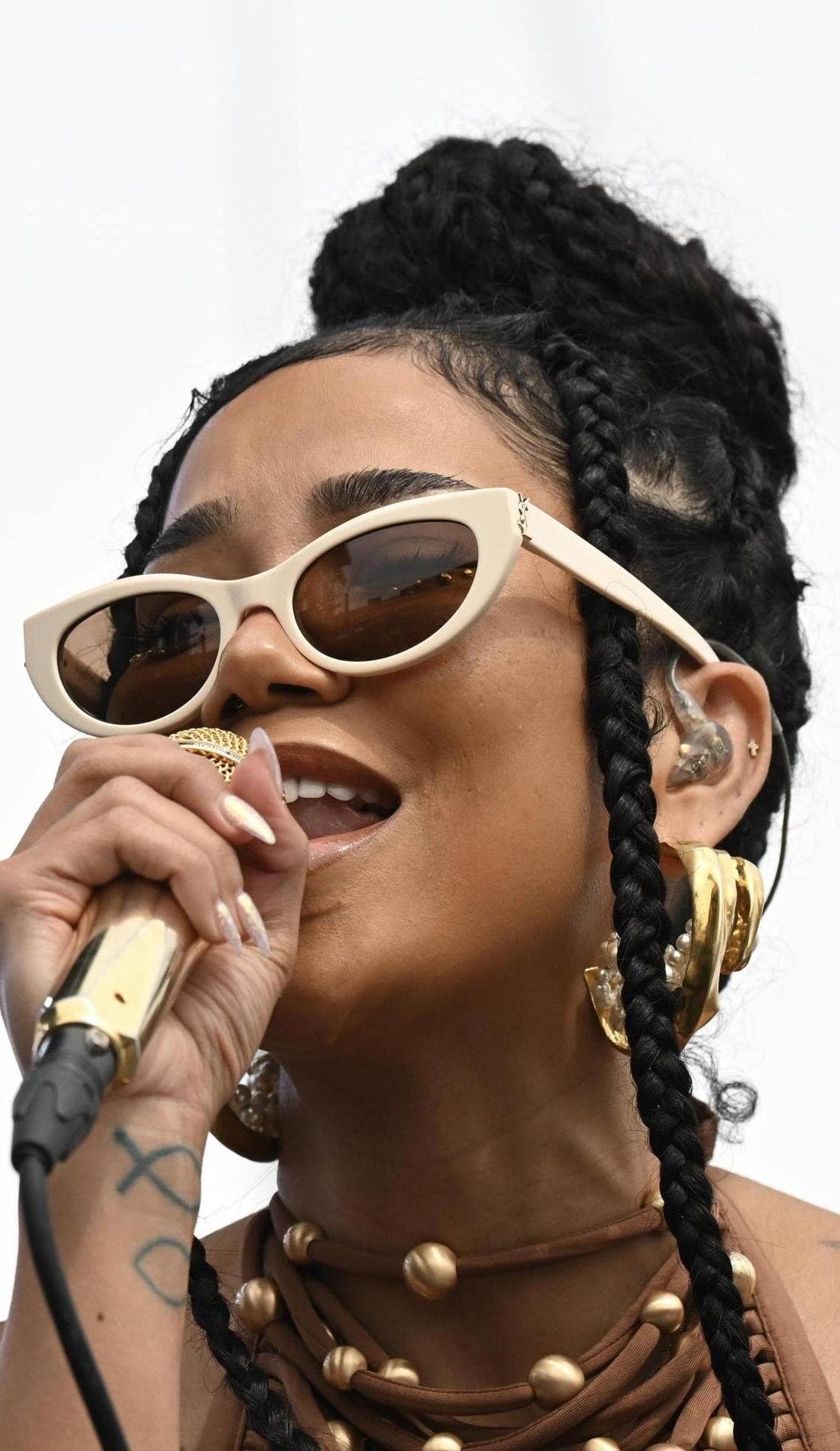 Jhene Aiko promotional image for upcoming events and ticket sales