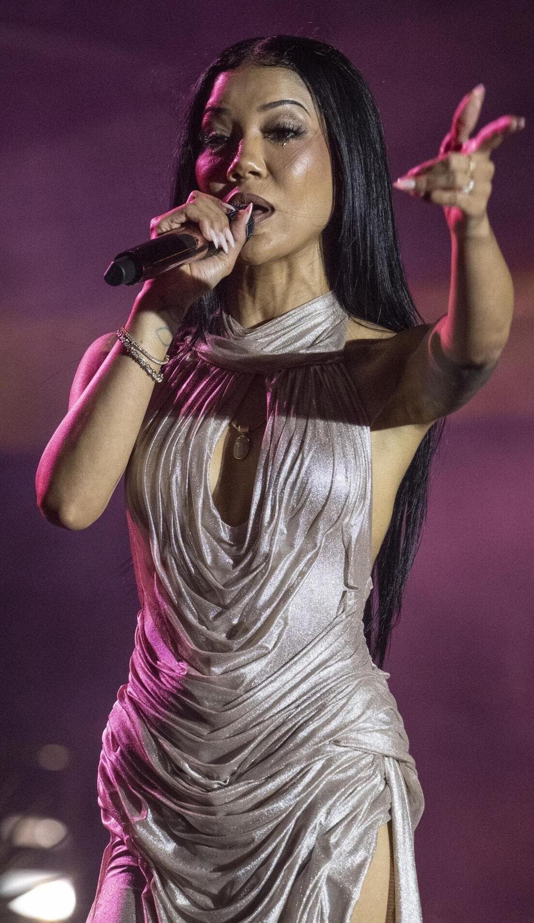 Jhene Aiko promotional image for upcoming events and ticket sales