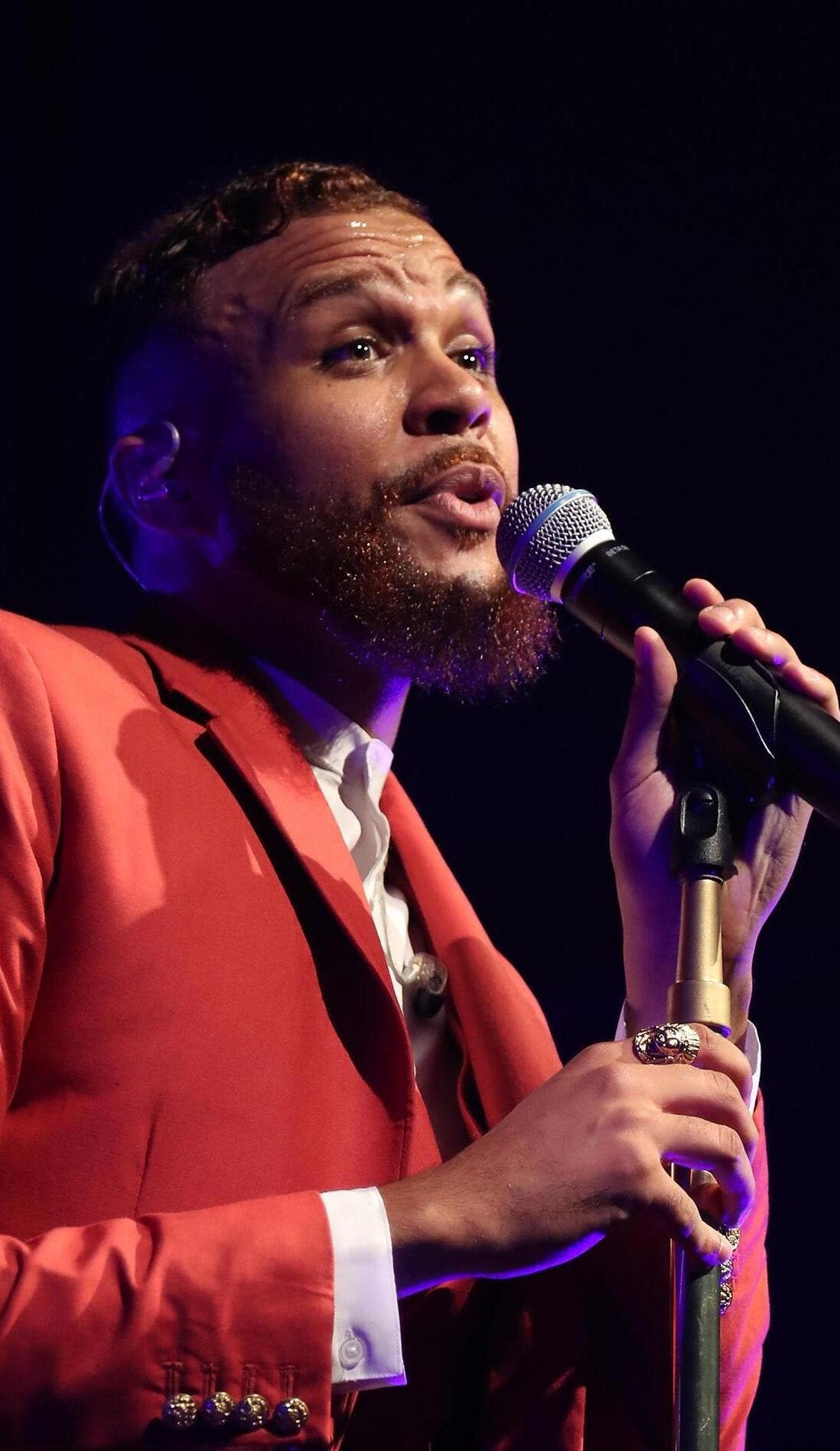 Jidenna promotional image for upcoming events and ticket sales