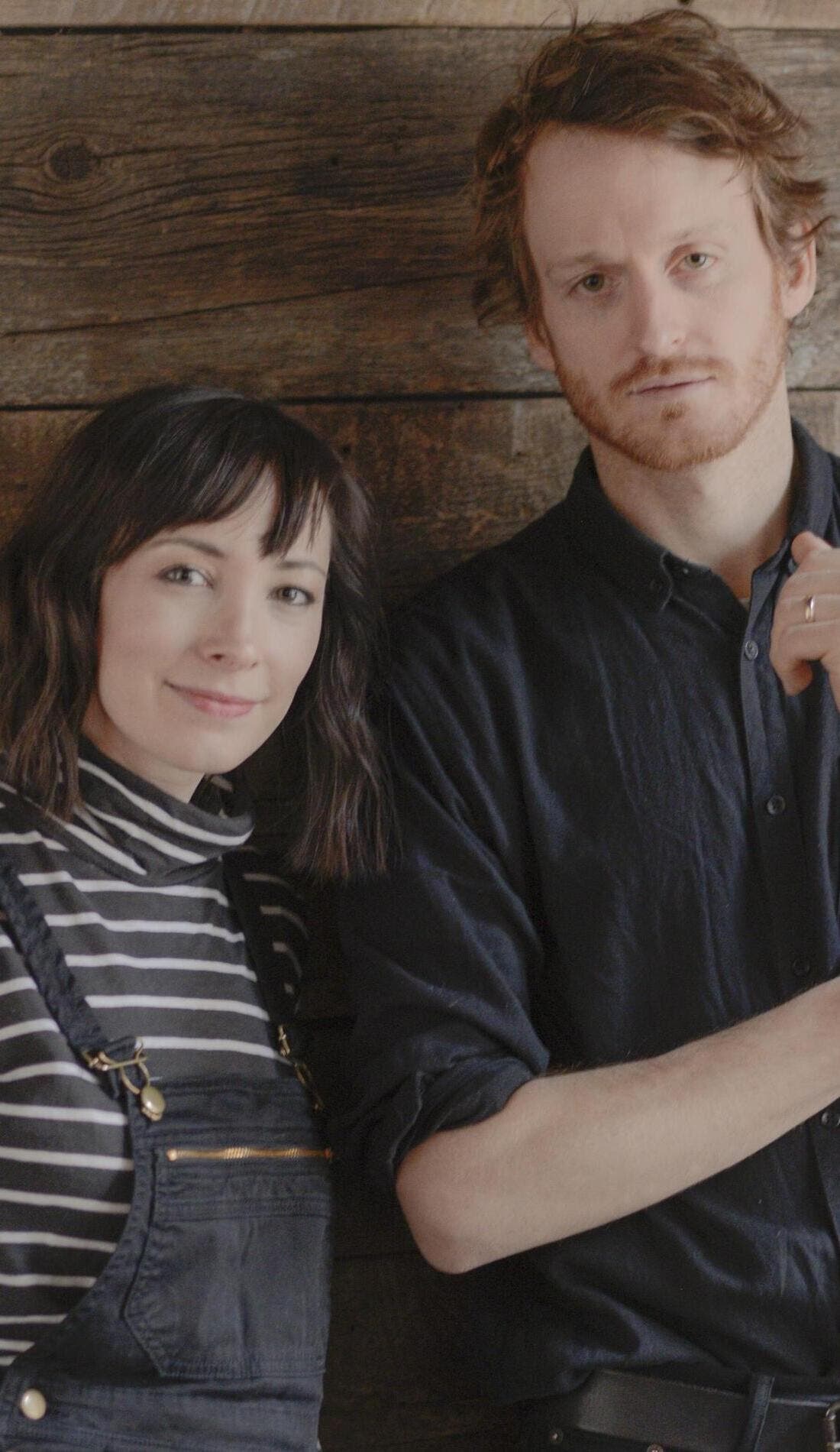 Jim and Sam promotional image for upcoming events and ticket sales