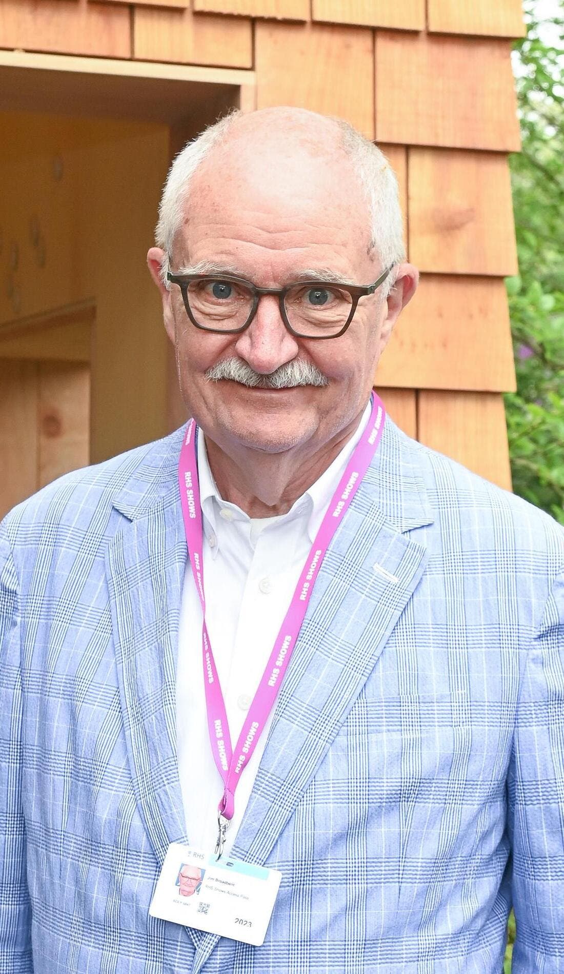 Jim Broadbent promotional image for upcoming events and ticket sales