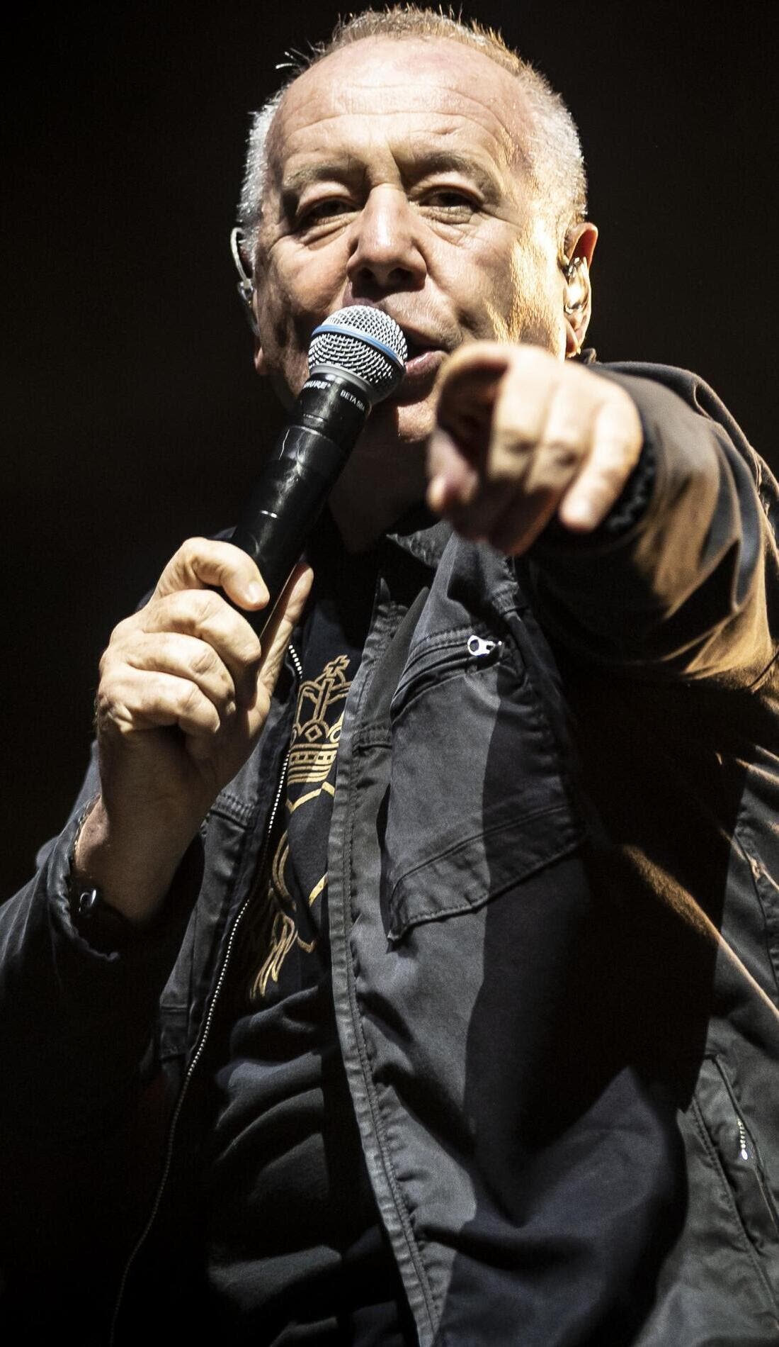 Jim Kerr promotional image for upcoming events and ticket sales