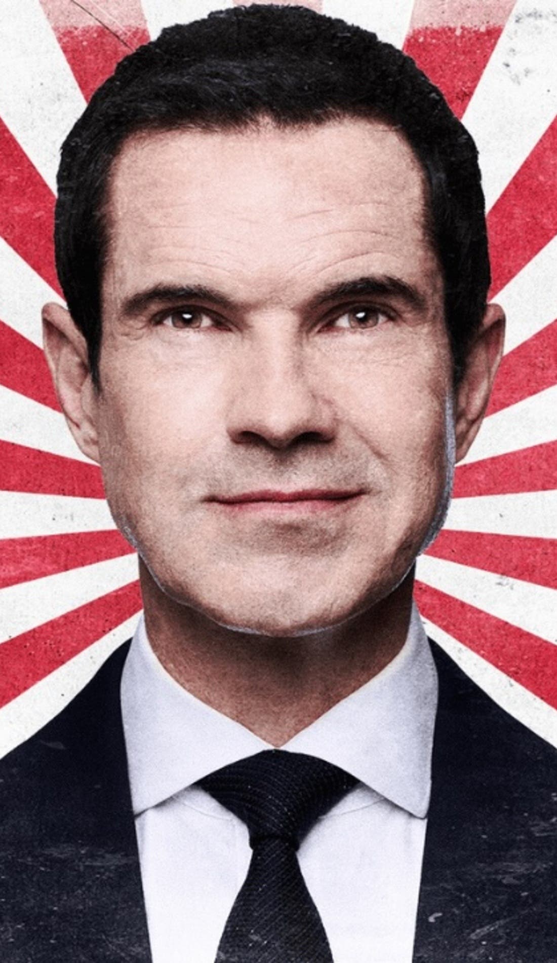 Jimmy Carr promotional image for upcoming events and ticket sales in Sacramento