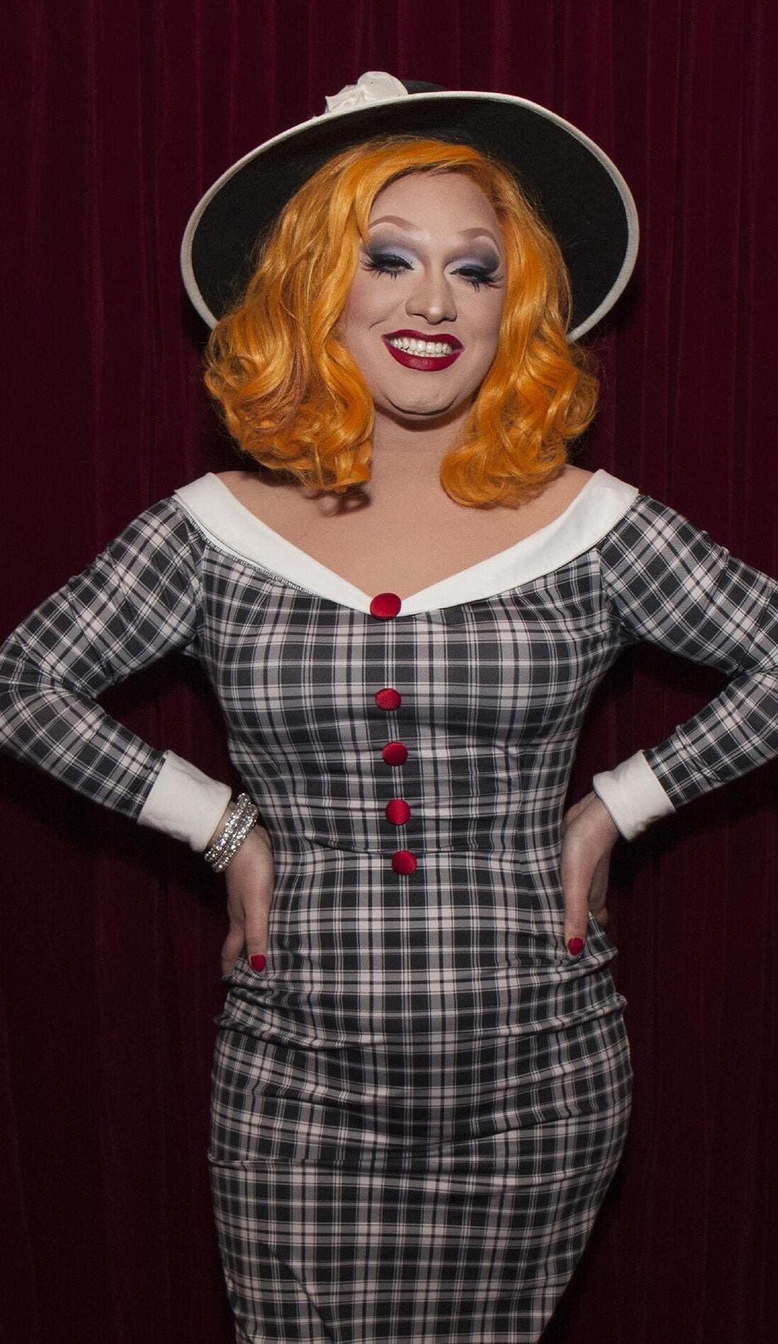 Jinkx Monsoon promotional image for upcoming events and ticket sales