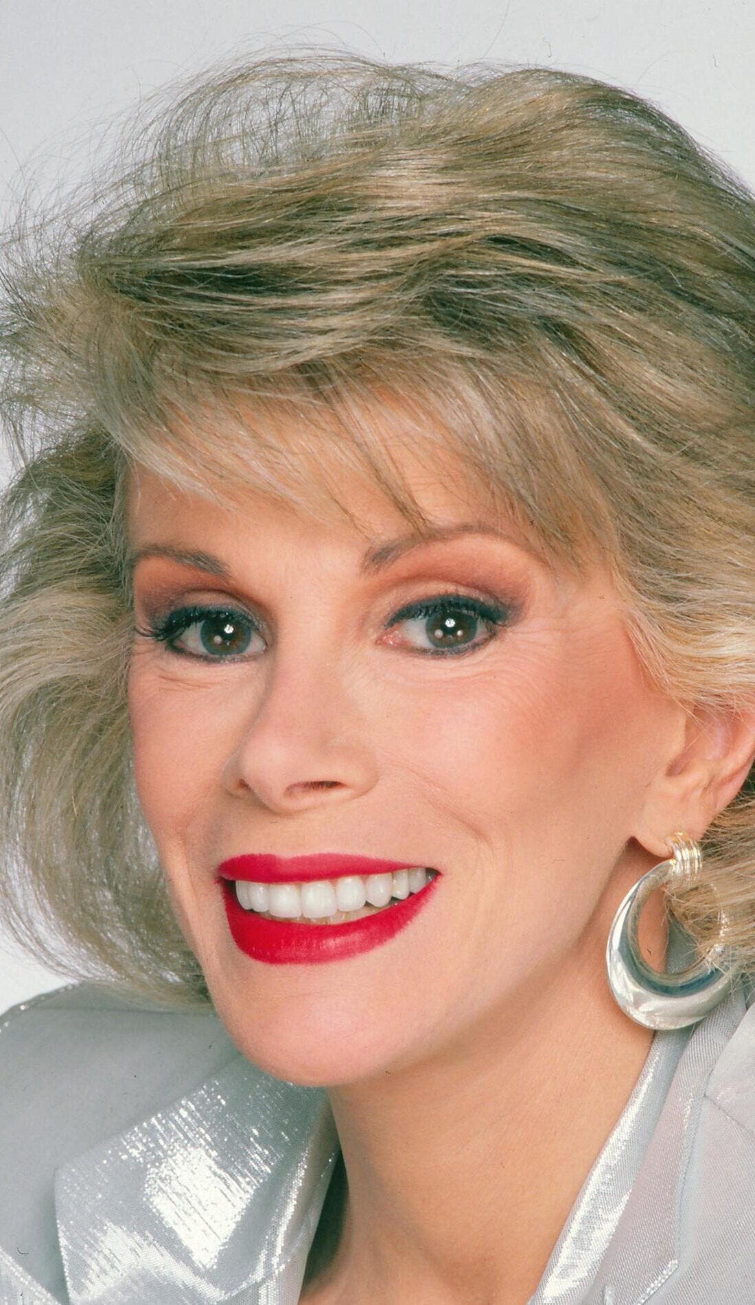 Joan Rivers promotional image for upcoming events and ticket sales