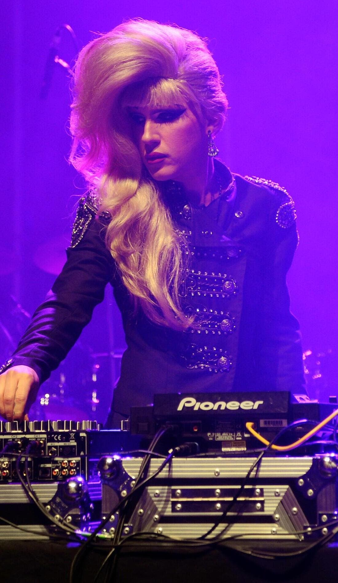 Jodie Harsh promotional image for upcoming events and ticket sales