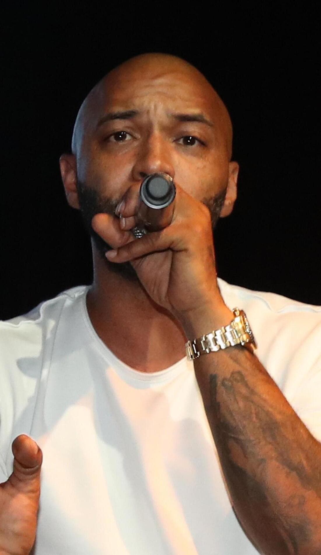 Joe Budden promotional image for upcoming events and ticket sales