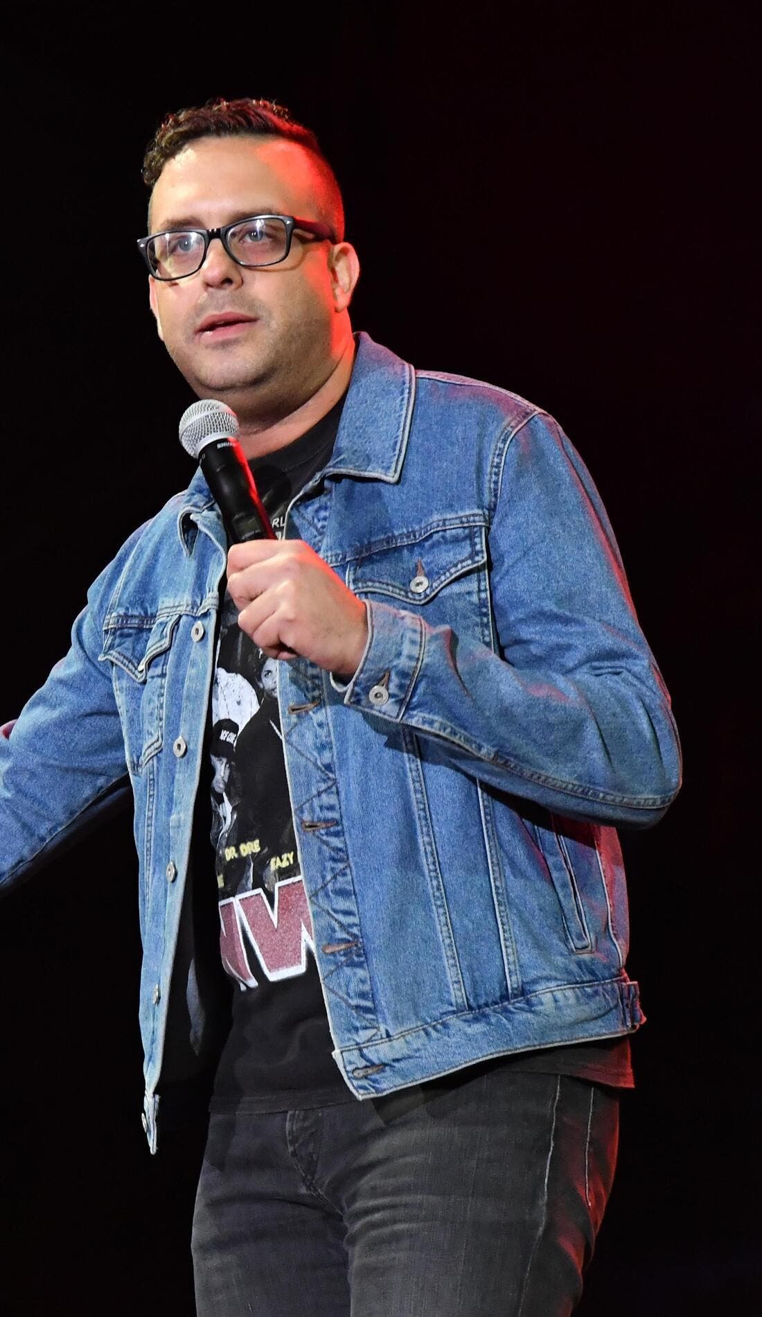 Joe DeRosa promotional image for upcoming events and ticket sales