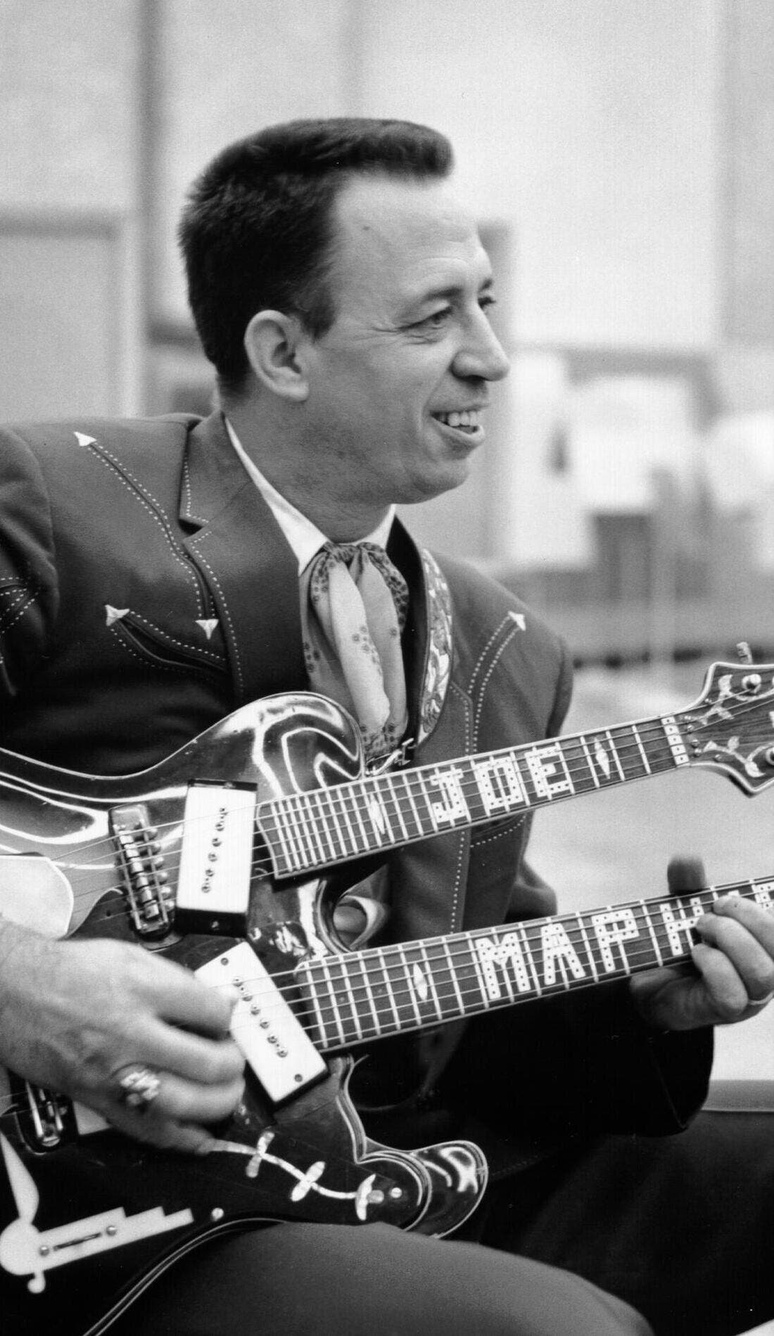 Joe Maphis promotional image for upcoming events and ticket sales