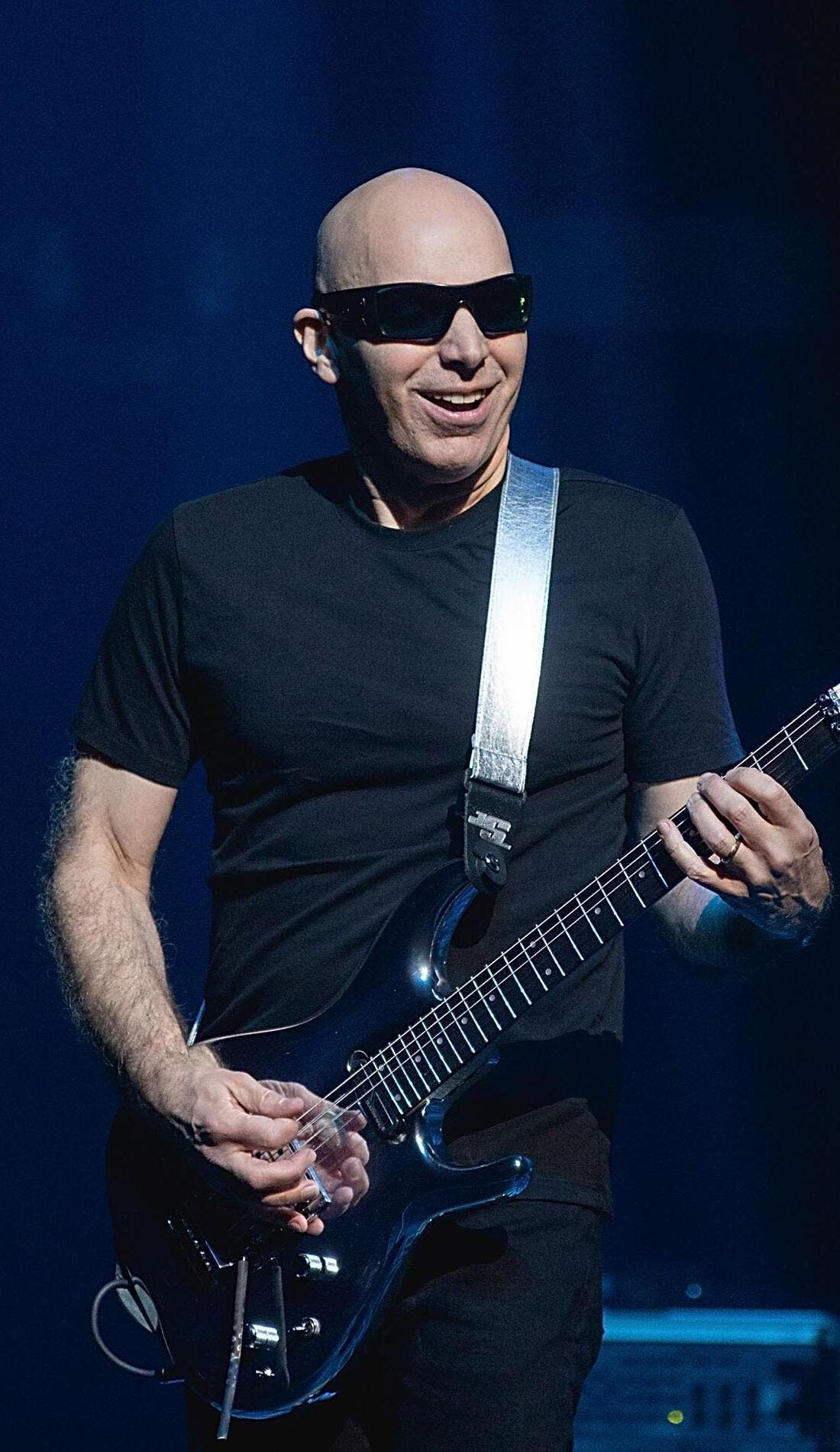Joe Satriani promotional image for upcoming events and ticket sales