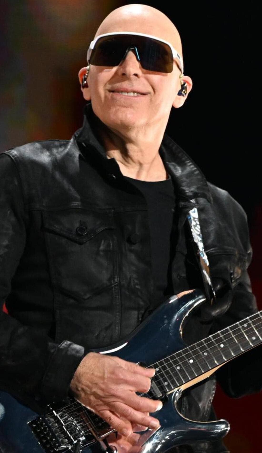 Joe Satriani promotional image for upcoming events and ticket sales