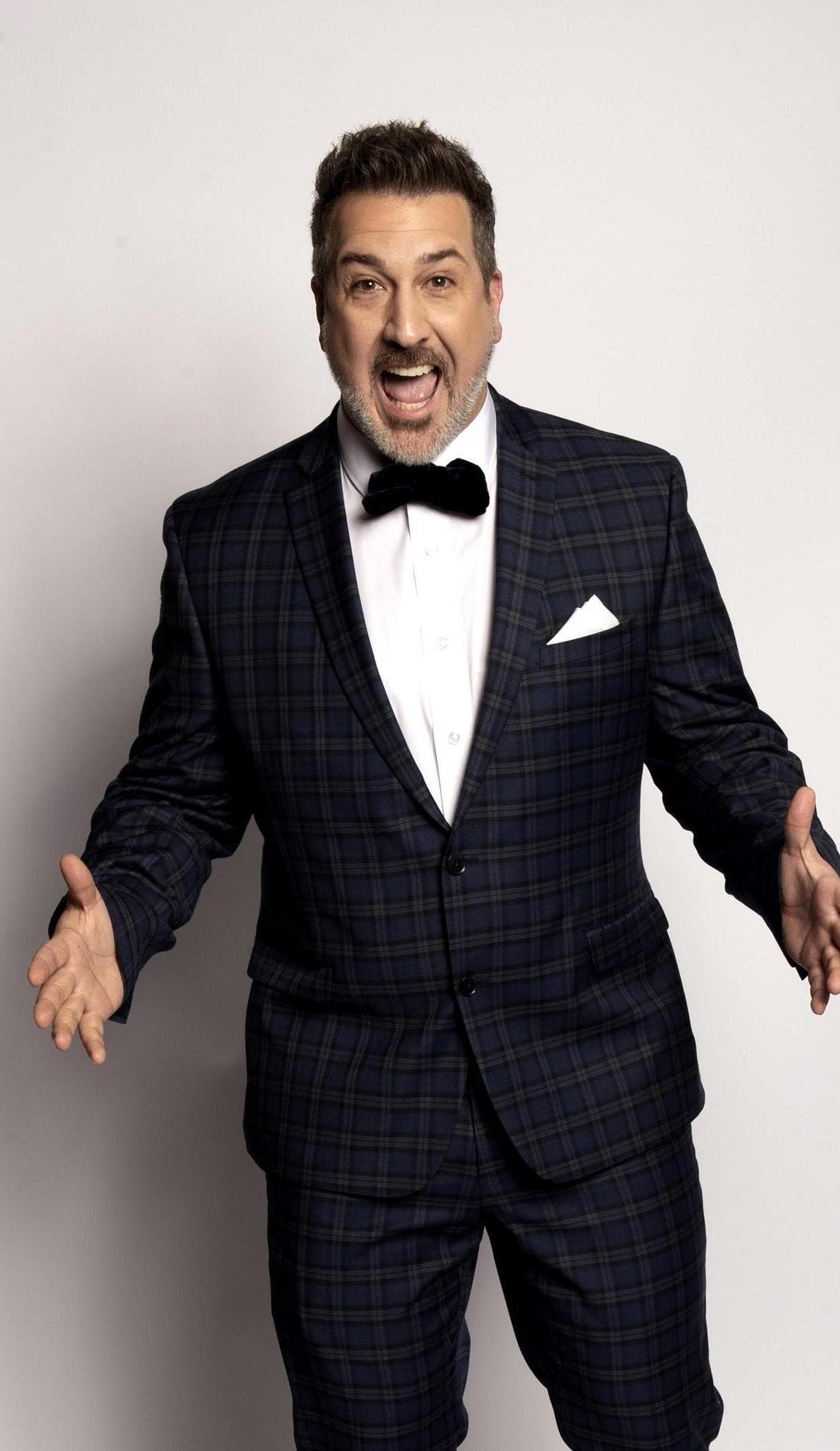 Joey Fatone promotional image for upcoming events and ticket sales