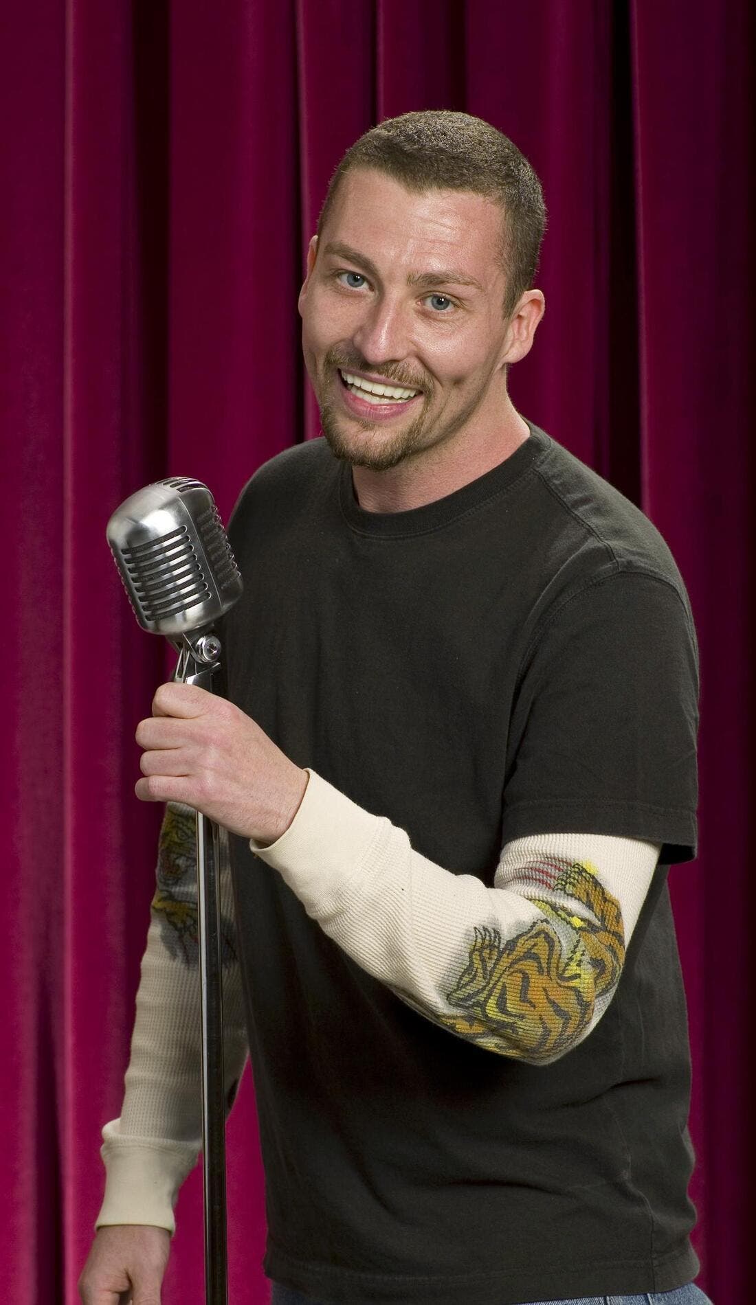 Joey Gay promotional image for upcoming events and ticket sales