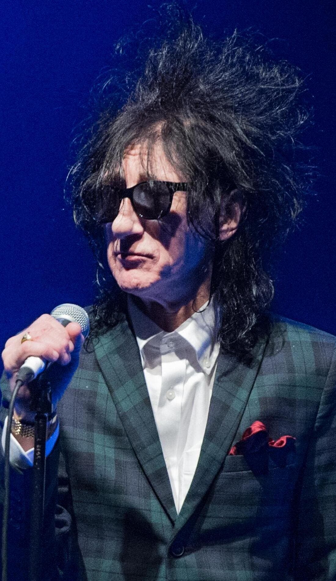 John Cooper Clarke promotional image for upcoming events and ticket sales