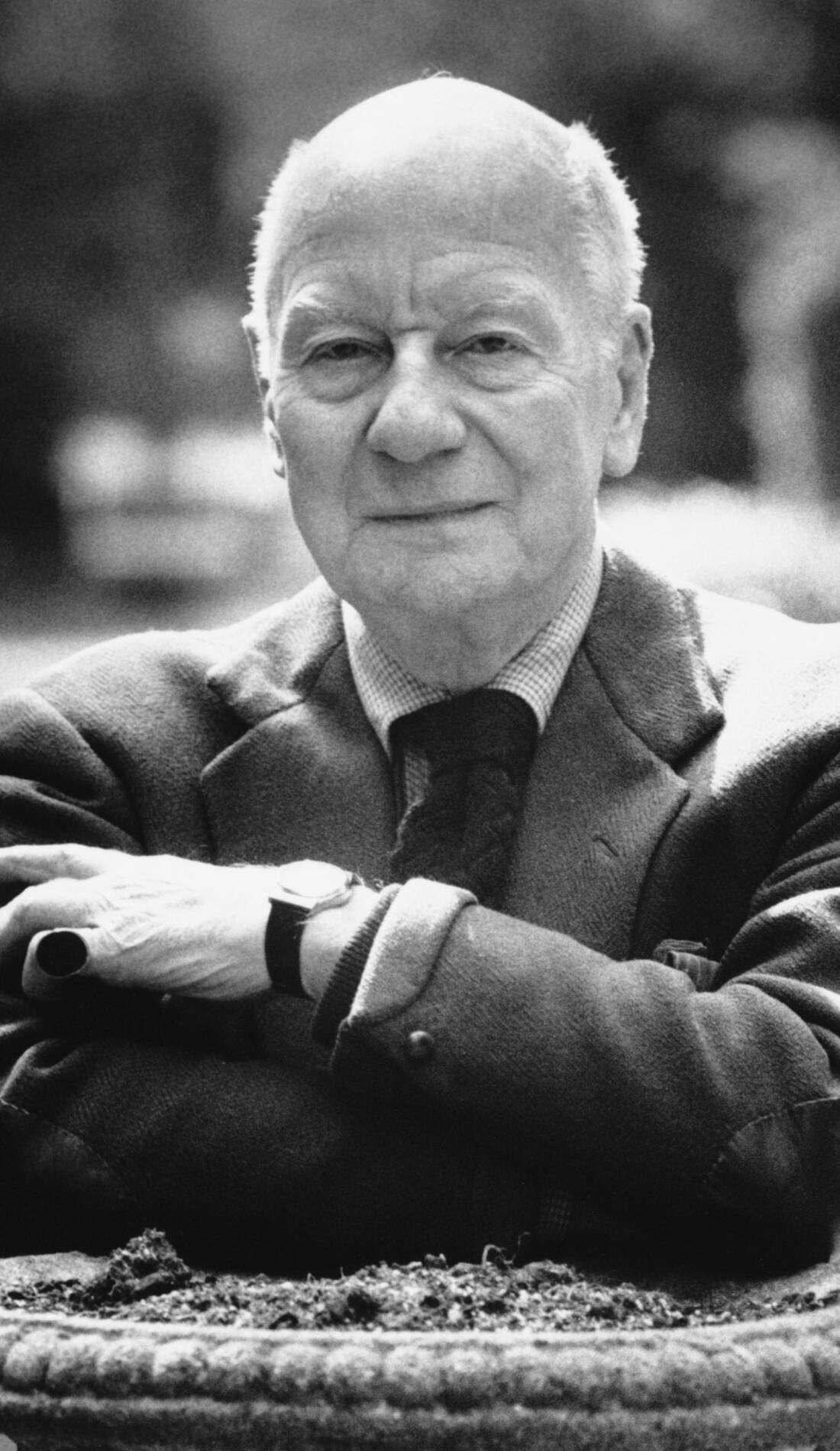 John Gielgud promotional image for upcoming events and ticket sales