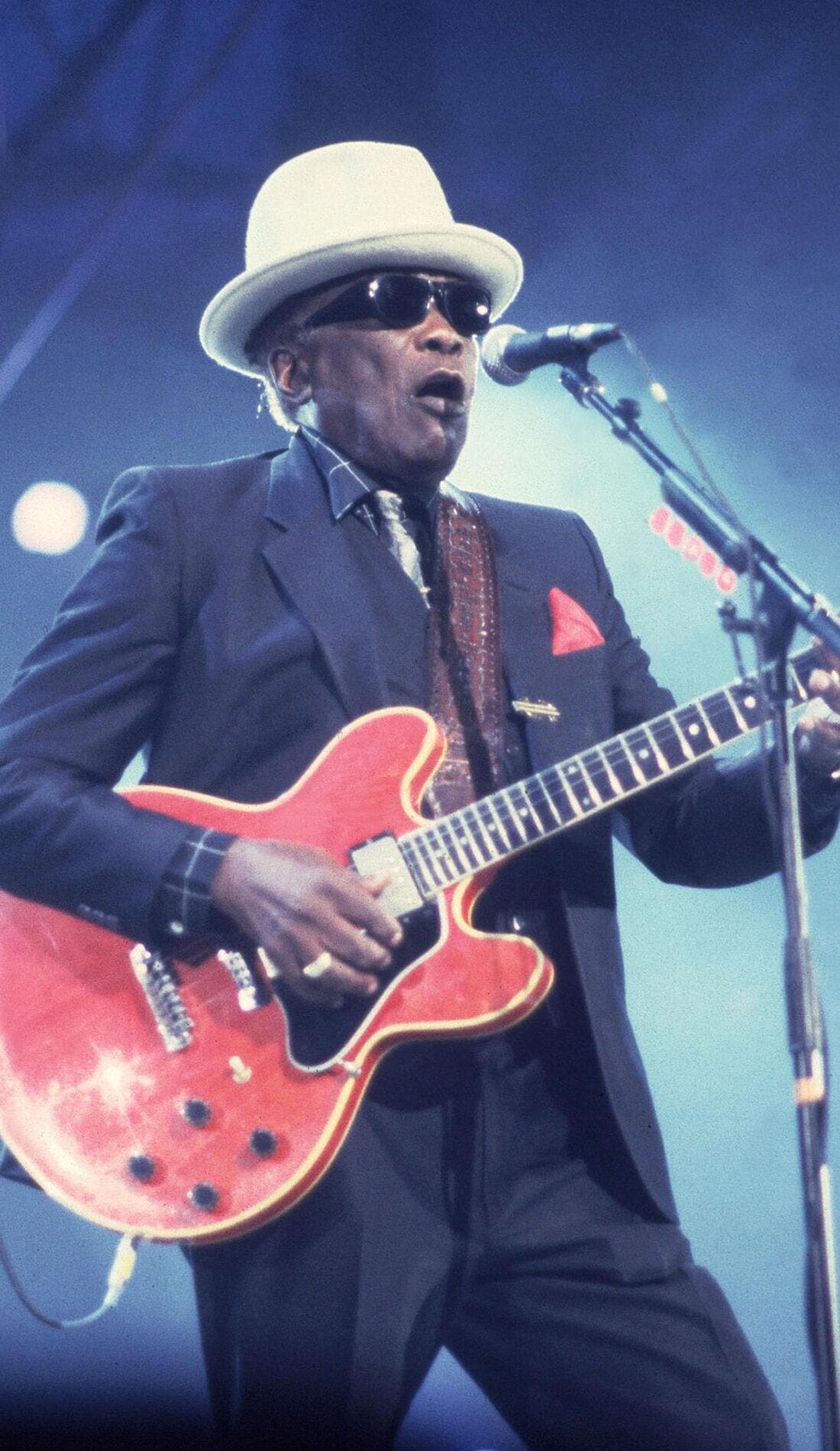 John Lee Hooker promotional image for upcoming events and ticket sales