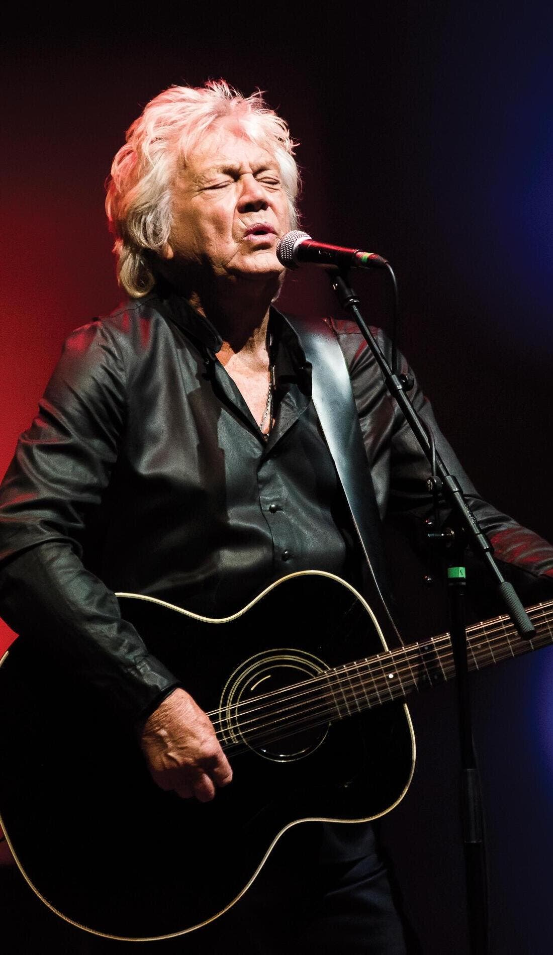 John Lodge promotional image for upcoming events and ticket sales