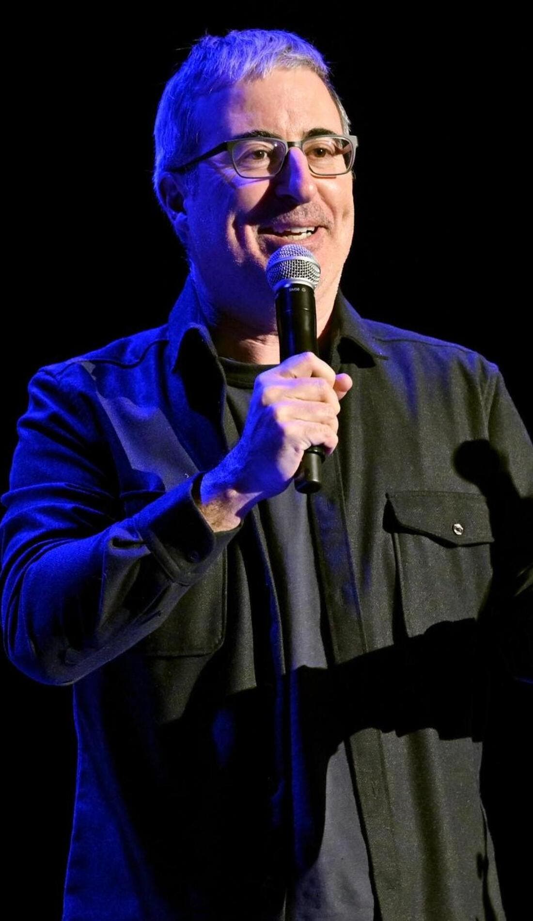 John Oliver promotional image for upcoming events and ticket sales