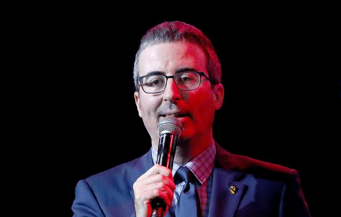 Promotional image for John Oliver tickets