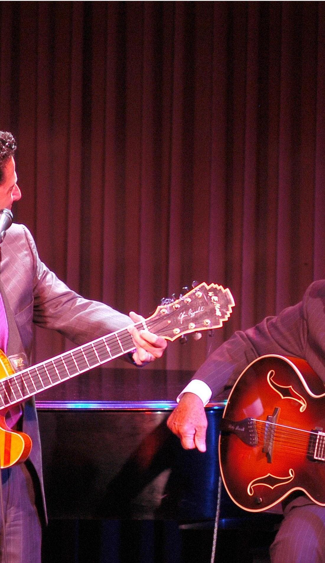 John Pizzarelli Trio promotional image for upcoming events and ticket sales