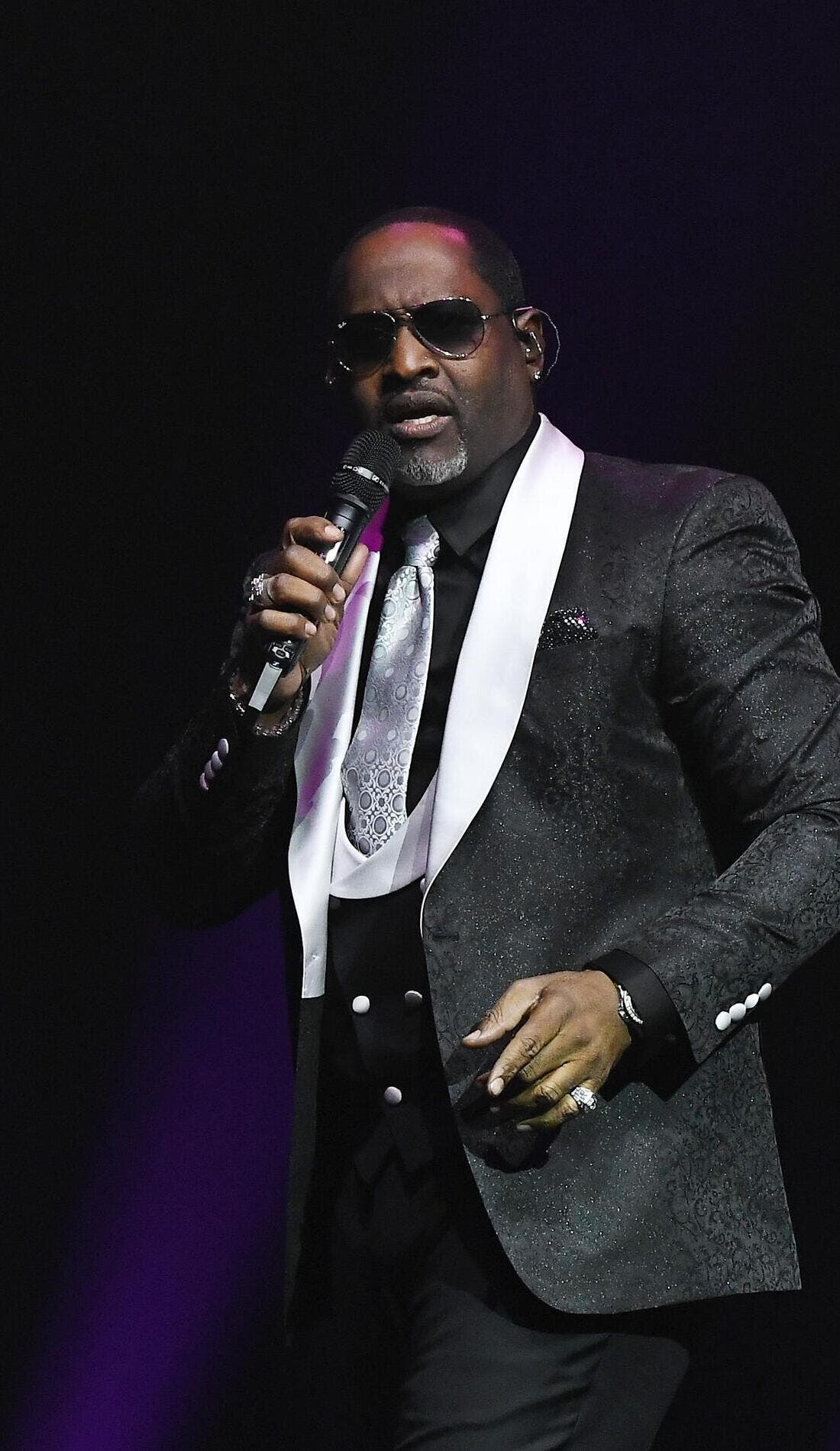 Johnny Gill promotional image for upcoming events and ticket sales