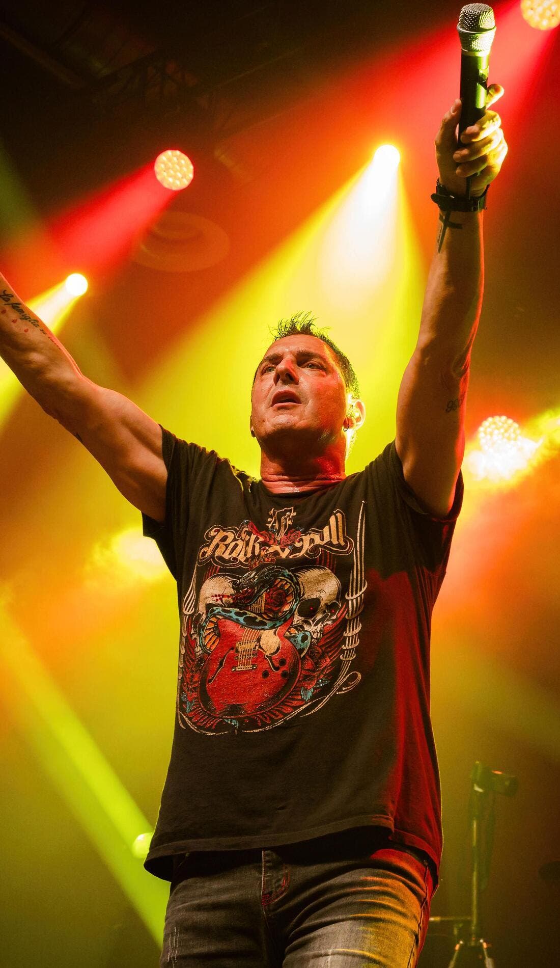 Johnny Gioeli promotional image for upcoming events and ticket sales