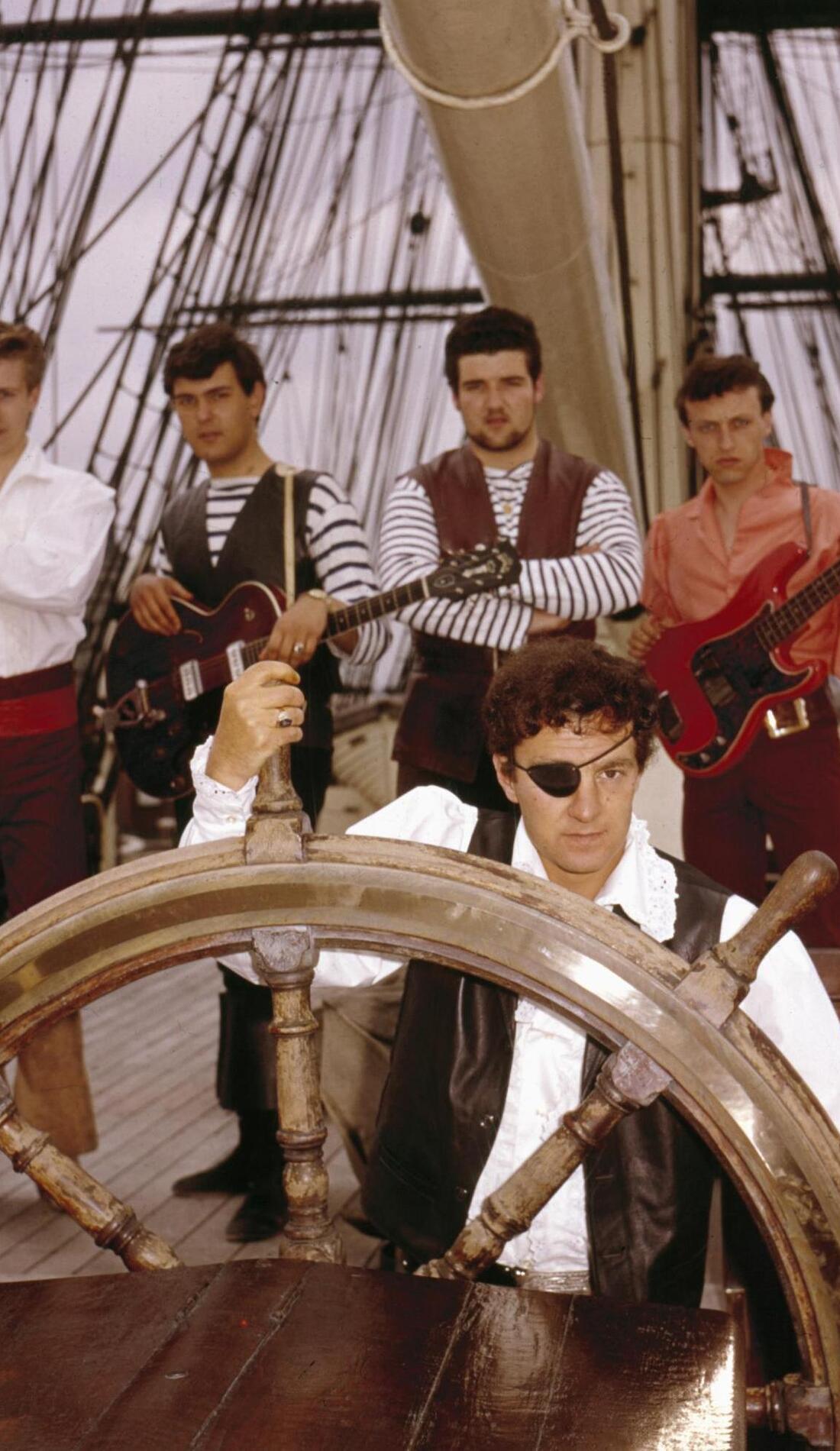 Johnny Kidd & The Pirates promotional image for upcoming events and ticket sales