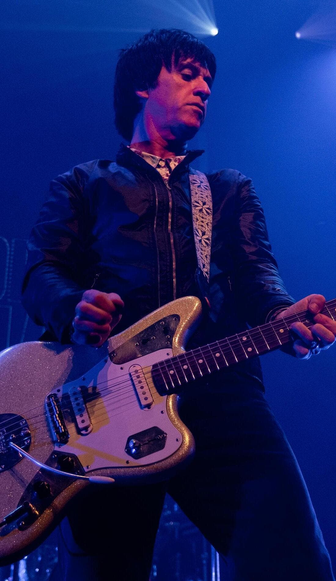 Johnny Marr promotional image for upcoming events and ticket sales