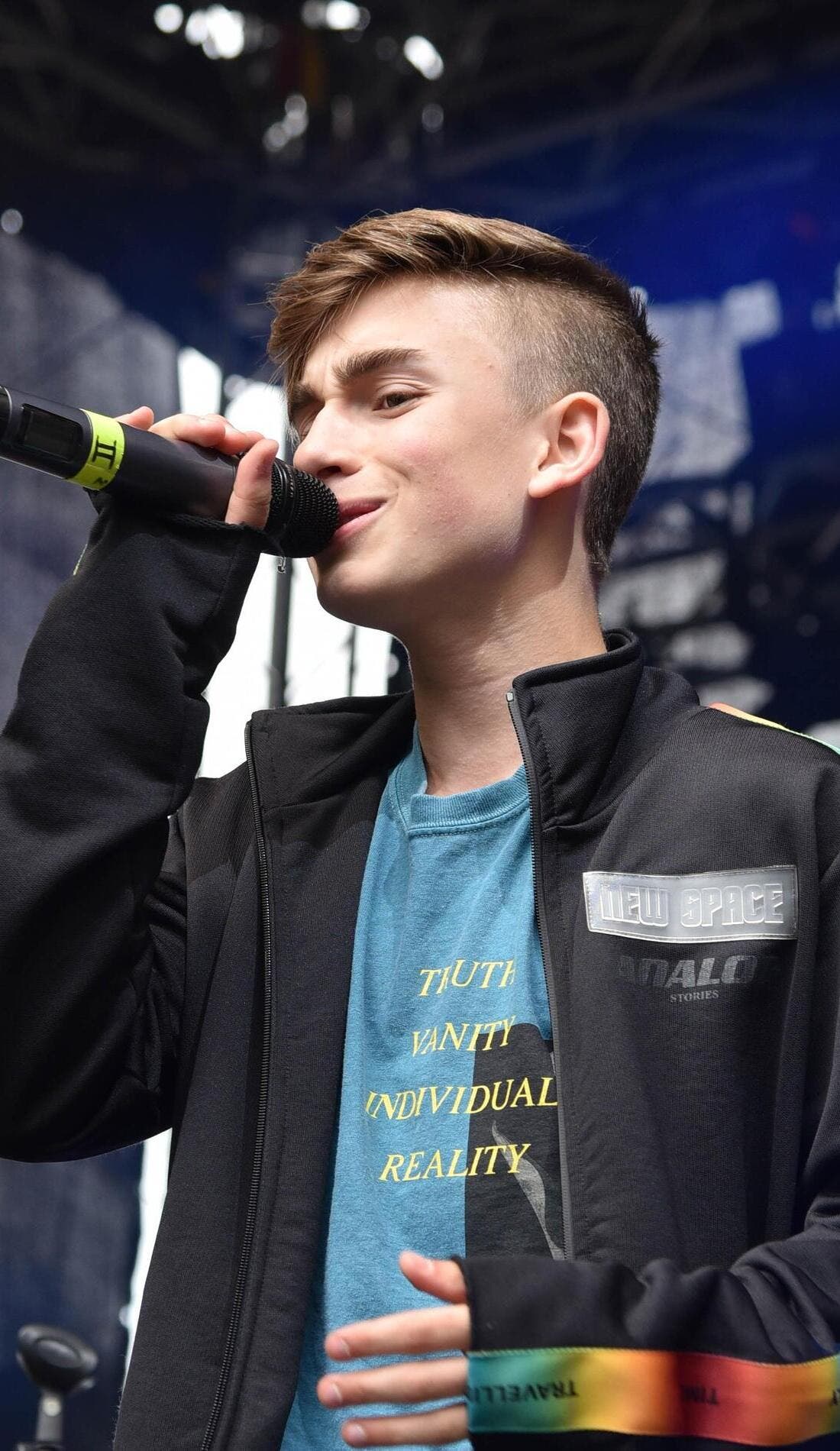 Johnny Orlando promotional image for upcoming events and ticket sales