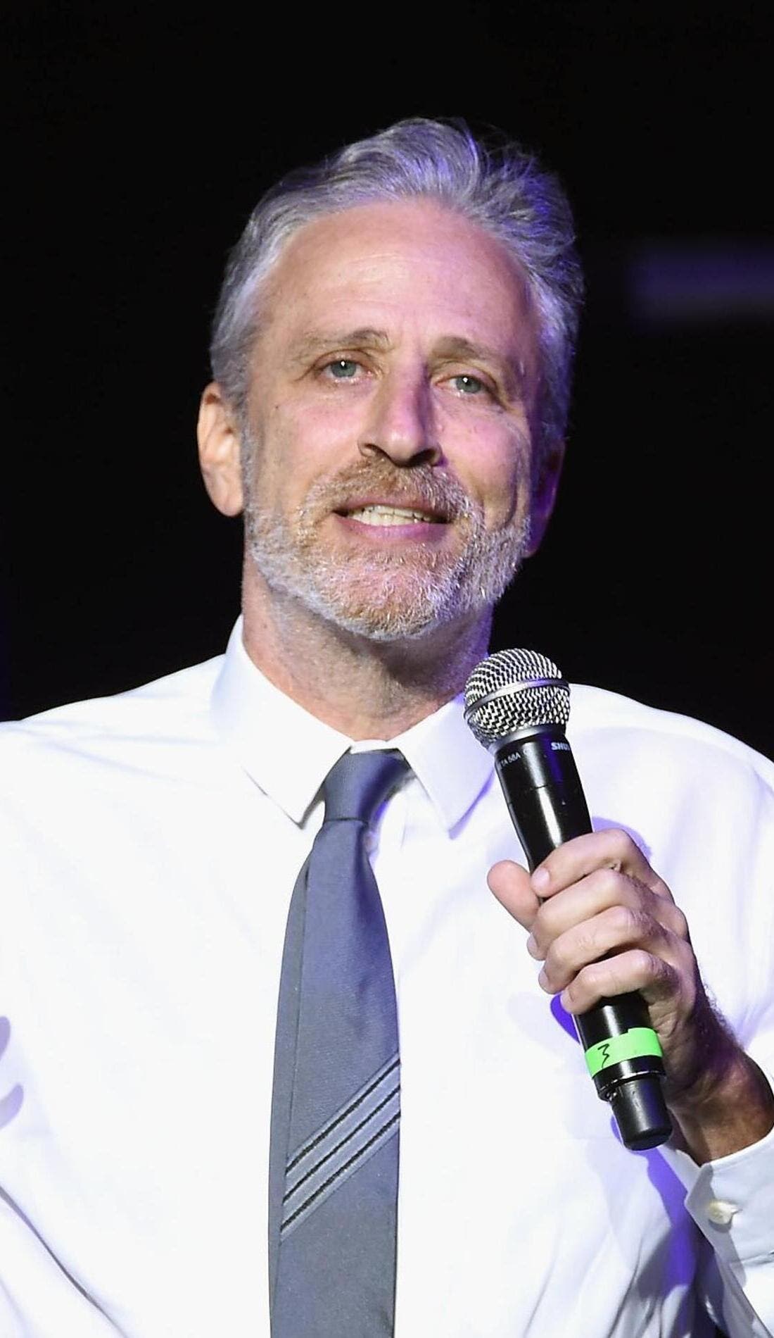 Jon Stewart promotional image for upcoming events and ticket sales