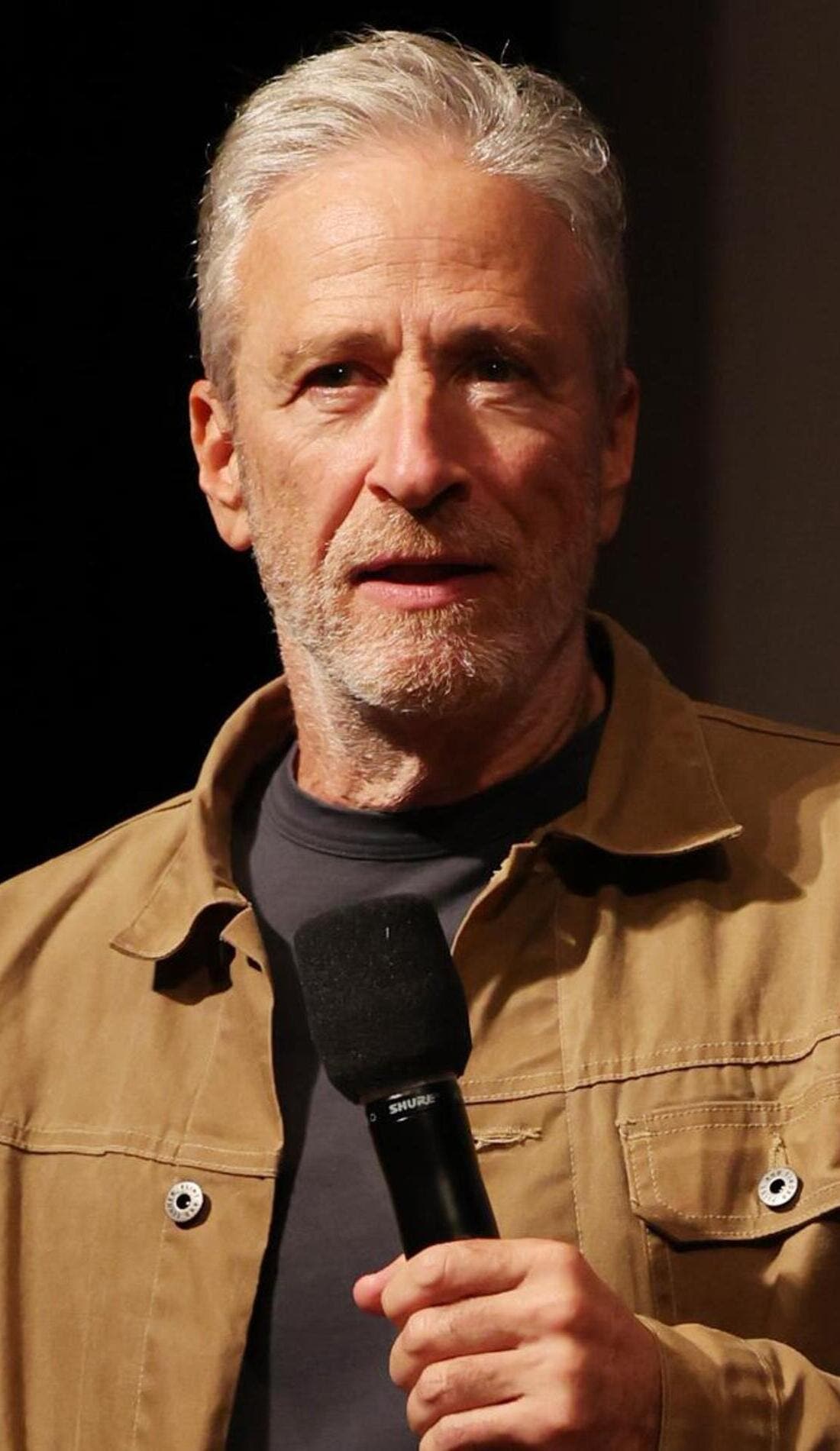Jon Stewart promotional image for upcoming events and ticket sales