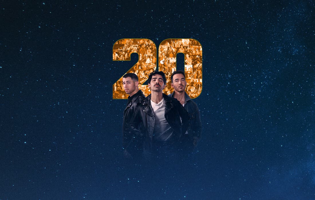 Promotional image for Jonas Brothers with Boys Like Girls tickets at Utah First Credit Union Amphitheatre on Sep 13, 2025