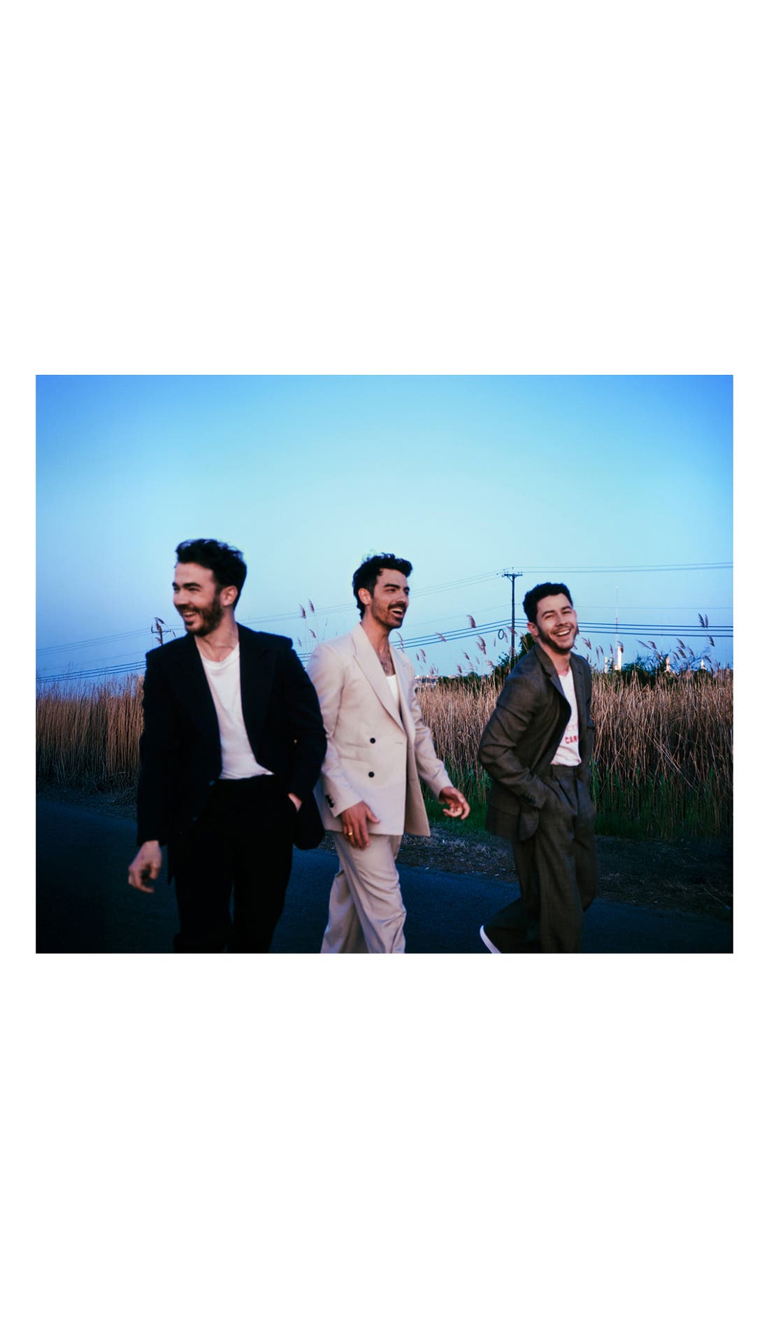 Jonas Brothers promotional image for upcoming events and ticket sales
