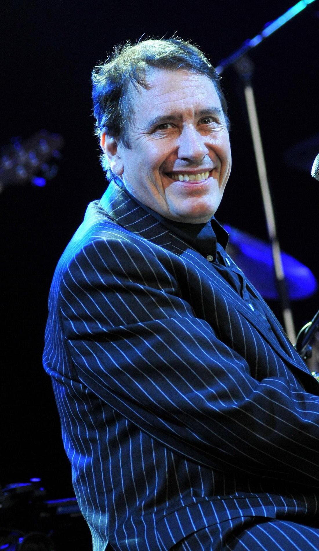 Jools Holland promotional image for upcoming events and ticket sales