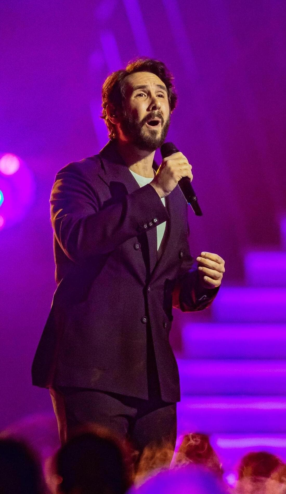 Josh Groban promotional image for upcoming events and ticket sales