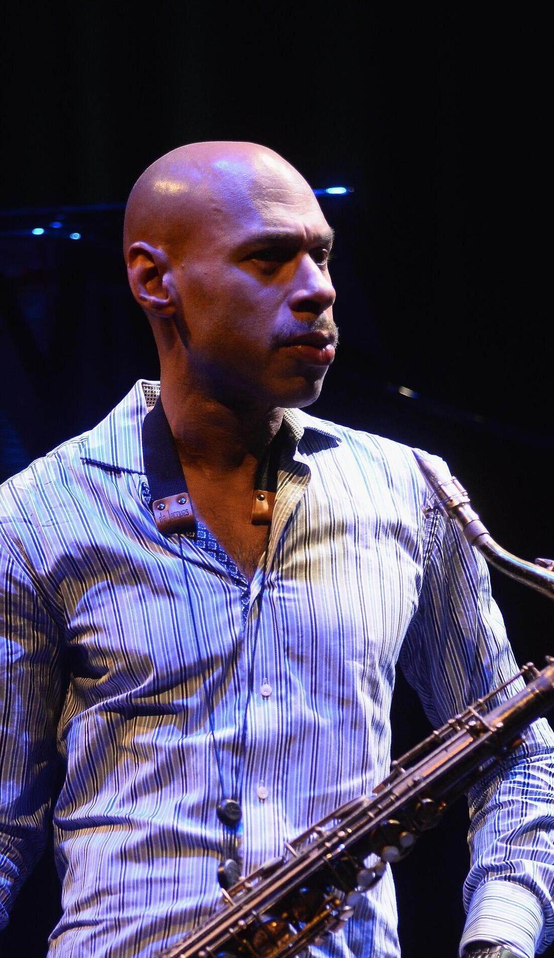 Joshua Redman promotional image for upcoming events and ticket sales