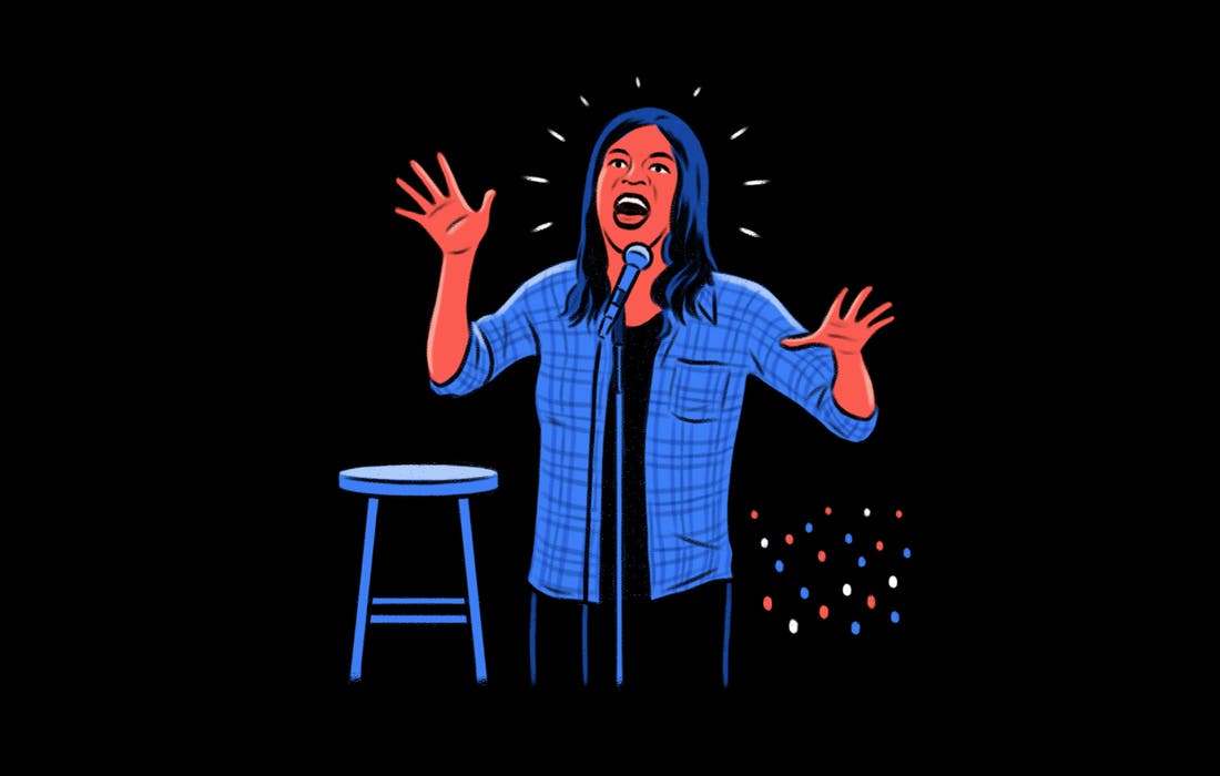 Promotional image for Jourdain Fisher tickets at Blue Room Comedy Club on Sep 7, 2025