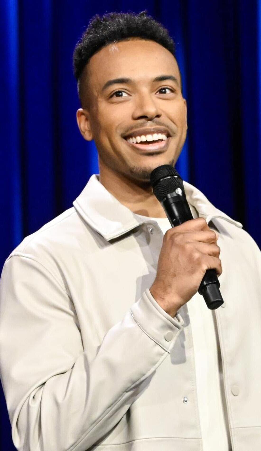 Jourdain Fisher promotional image for upcoming events and ticket sales