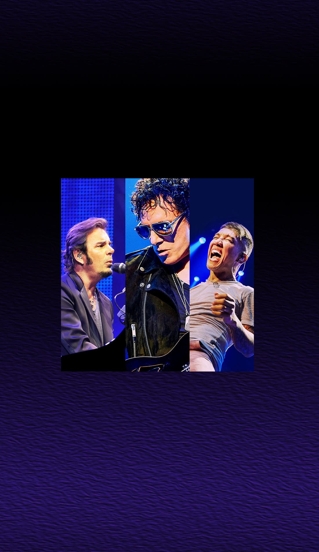 Journey promotional image for upcoming events and ticket sales in Cleveland
