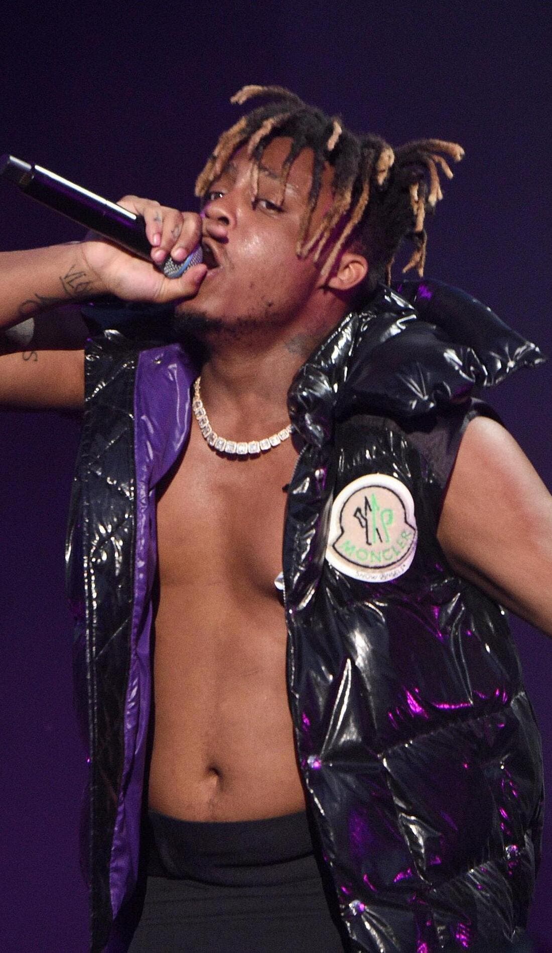 Juice WRLD promotional image for upcoming events and ticket sales